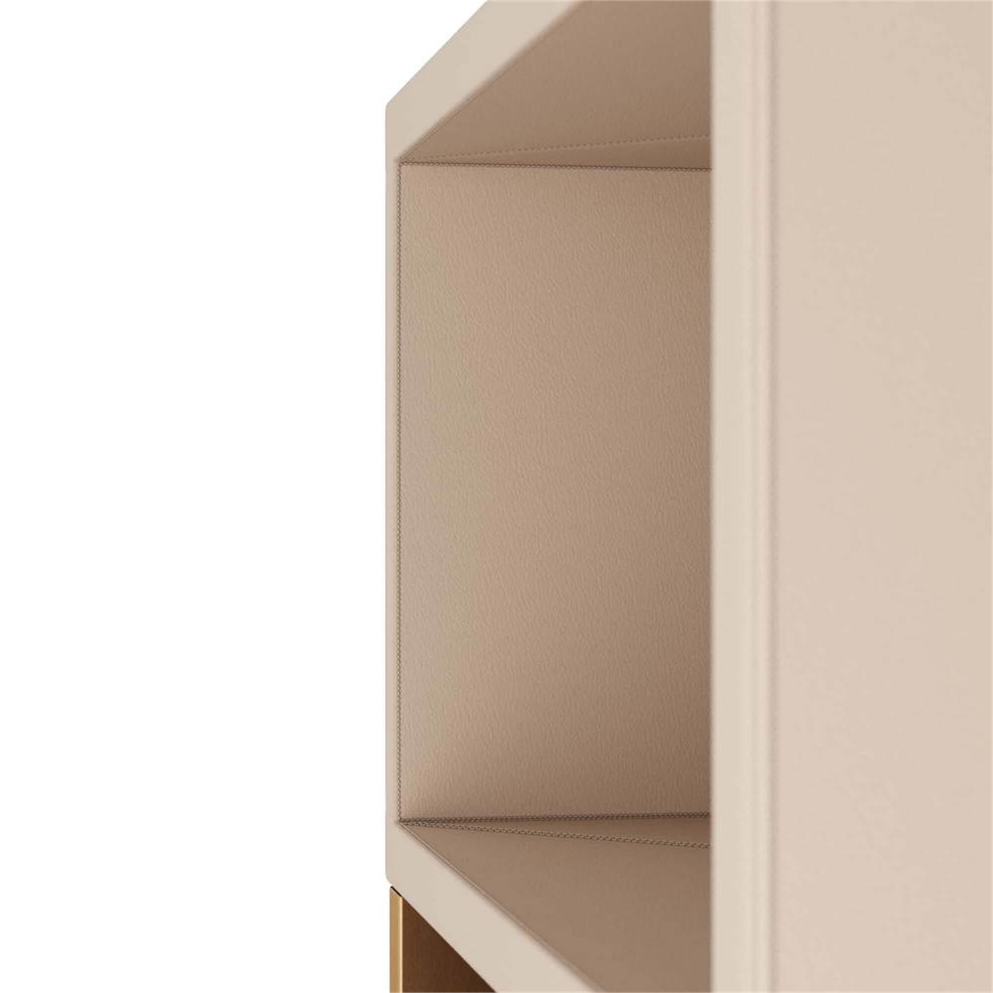 Shown in Bone finish