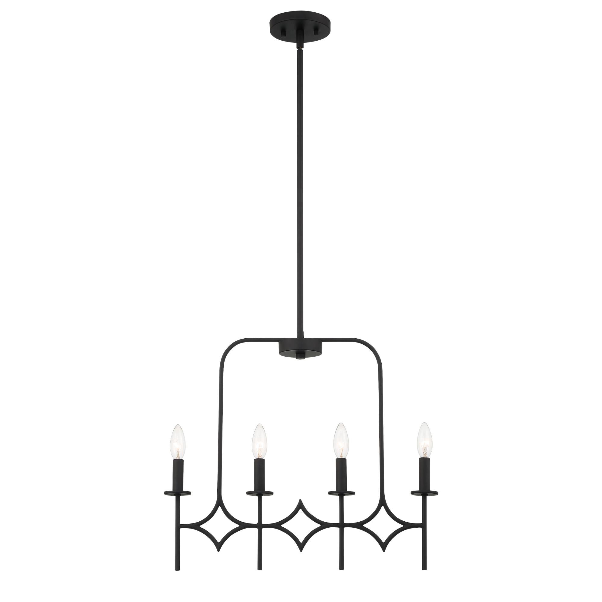 Muncie 36 Inch 5 Light Linear Suspension Light by Minka Lavery