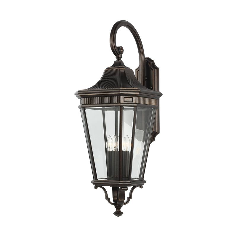 Cotswold Lane 36 Inch Tall 4 Light Outdoor Wall Light by Generation Lighting