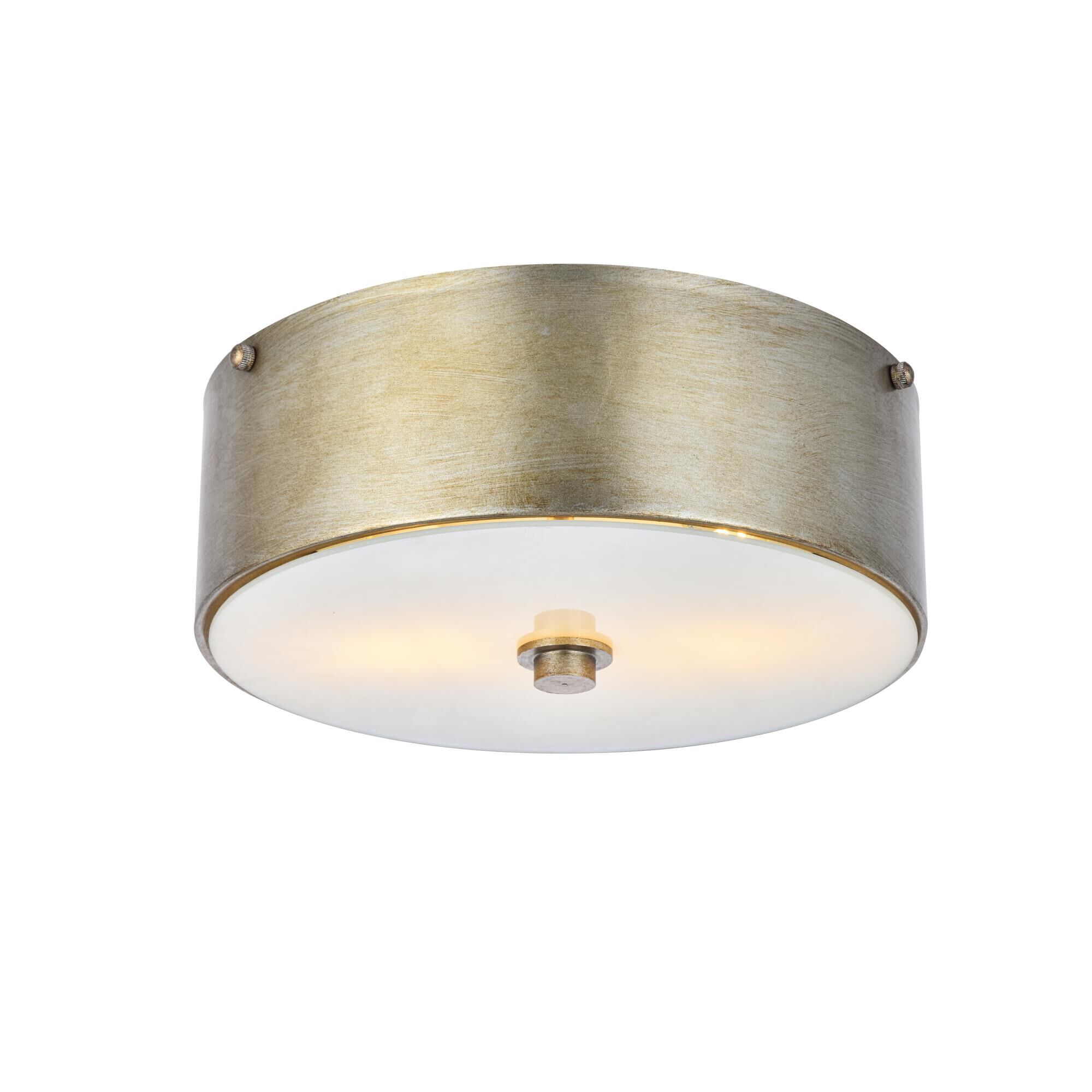 Hazen 12 Inch 2 Light Flush Mount by Elegant Lighting
