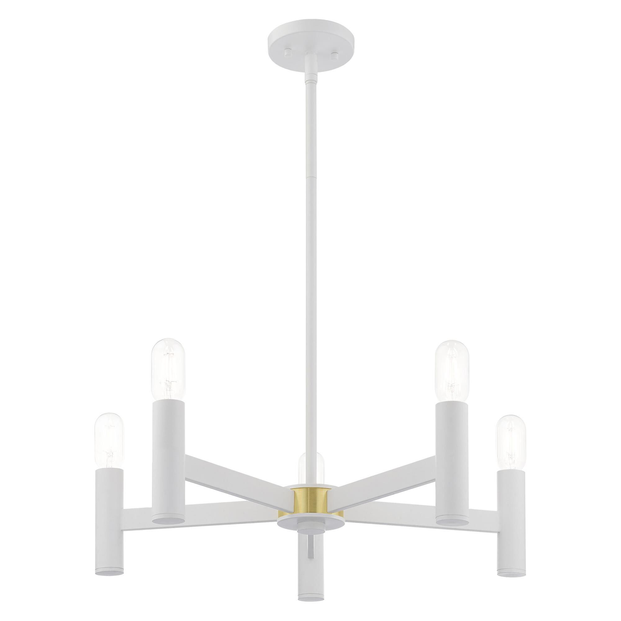 Copenhagen 5 Light Chandelier by Livex Lighting