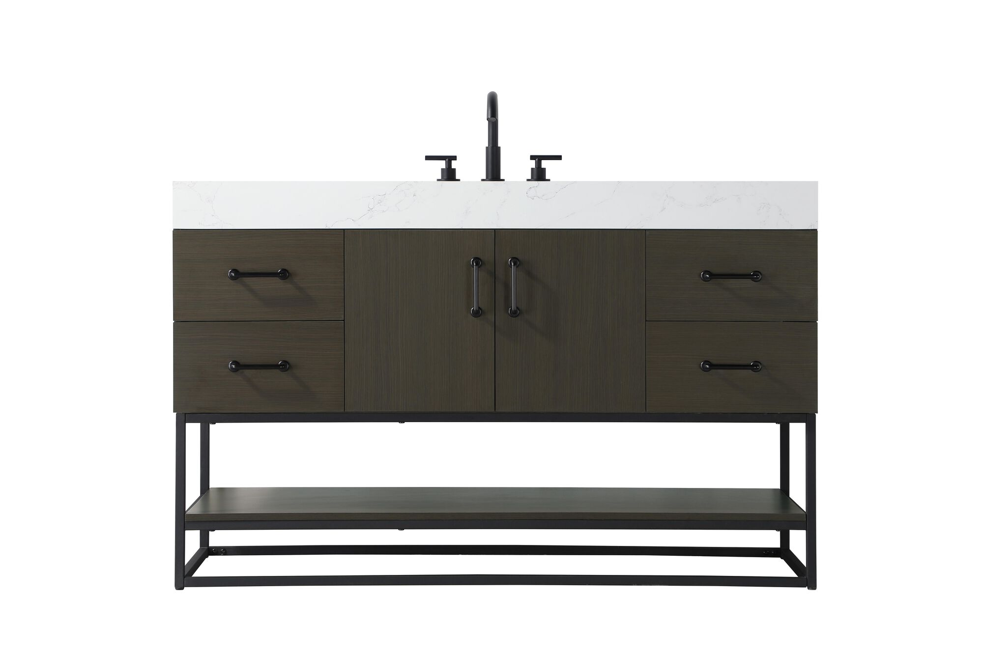 Shown in Mocha Brown finish