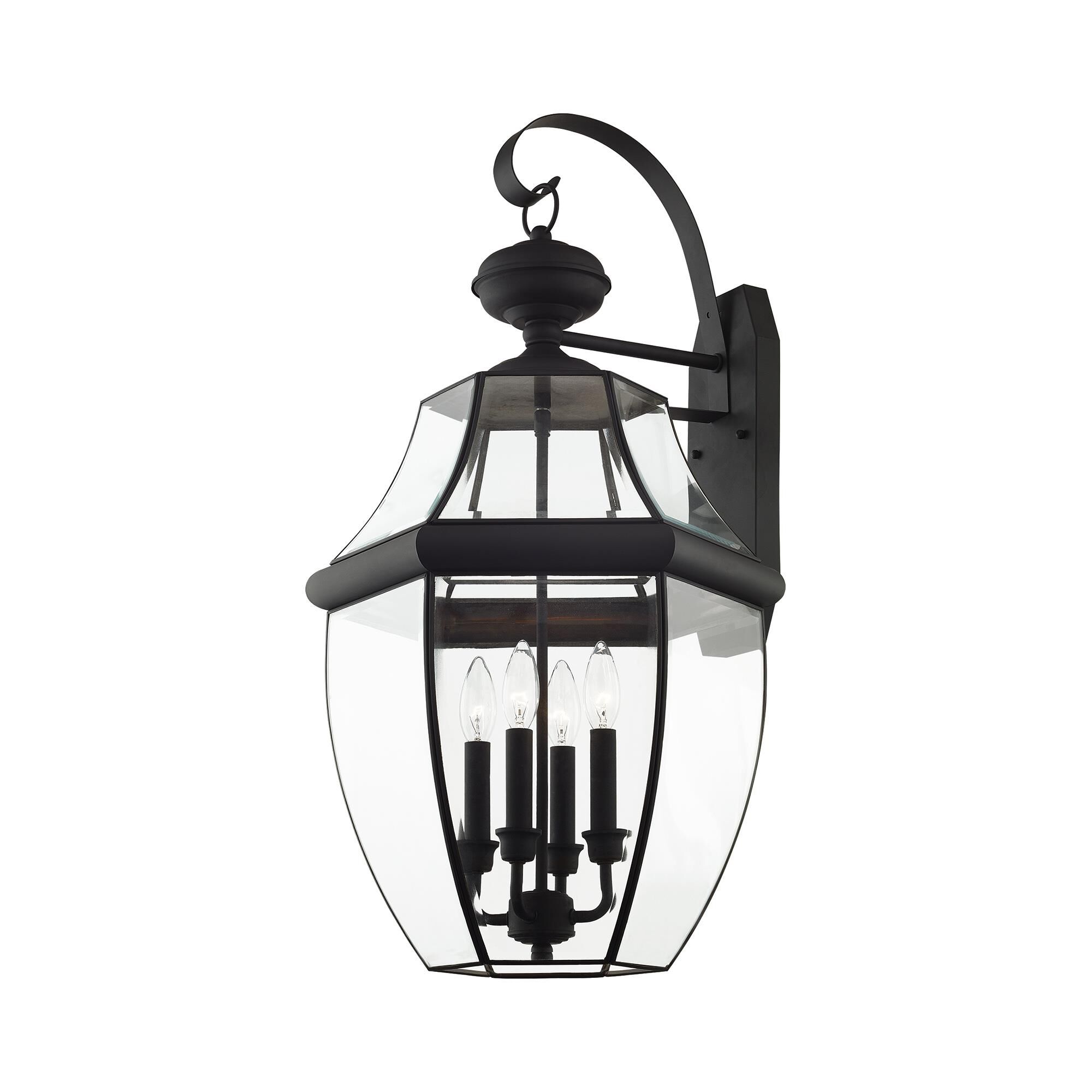 Monterey 29 Inch Tall 4 Light Outdoor Wall Light by Livex Lighting