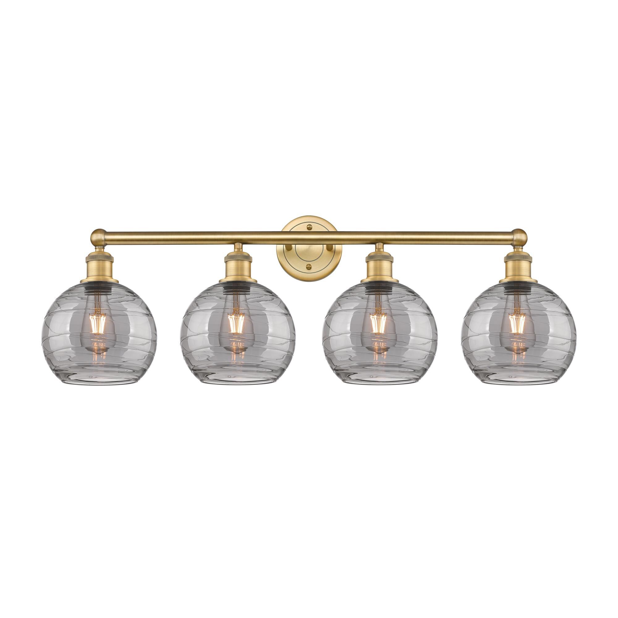 Bruno Marashlian Athens Deco Swirl 35 Inch Bath Vanity Light by Innovations Lighting