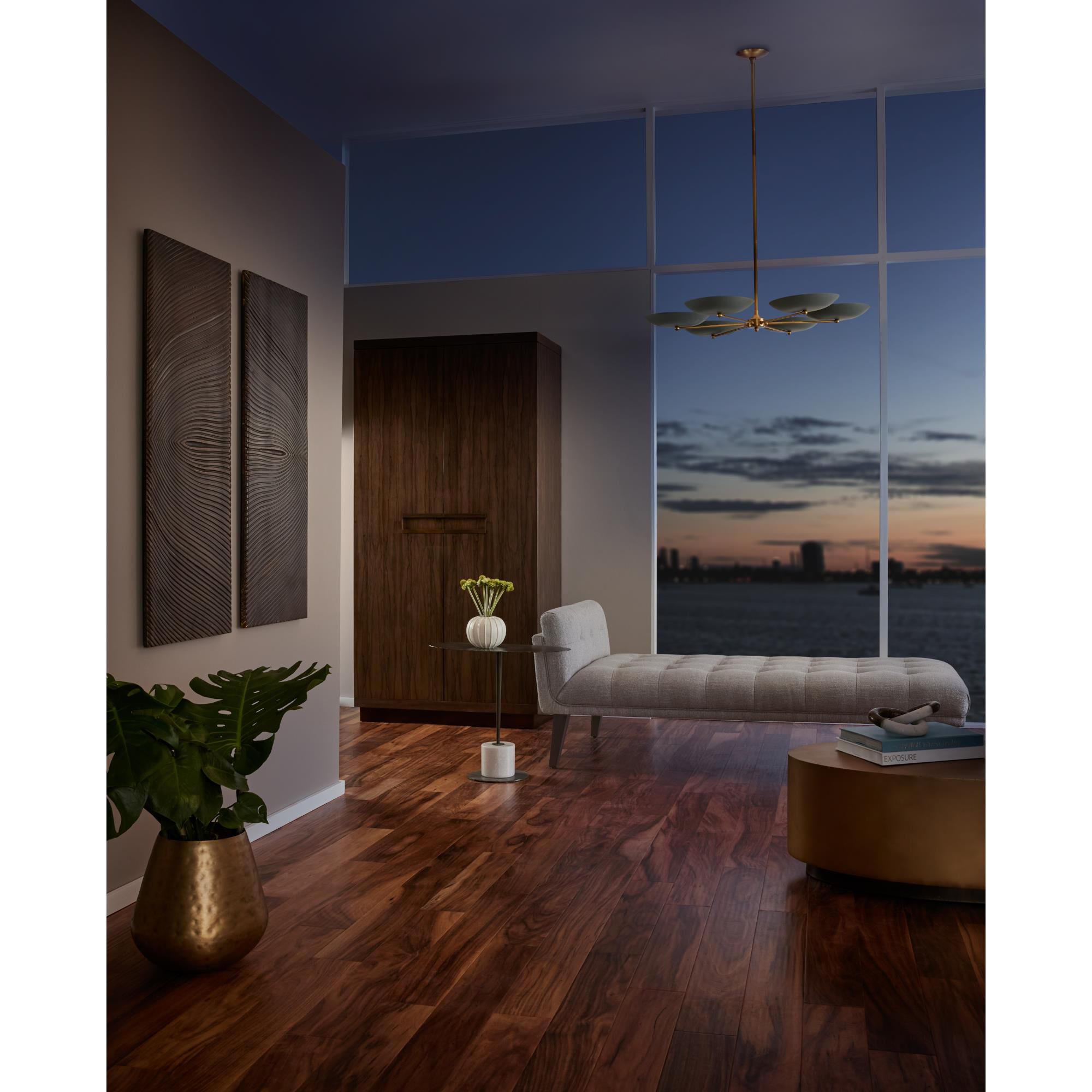 Griffith 40 Inch 6 Light Chandelier by Arteriors Home