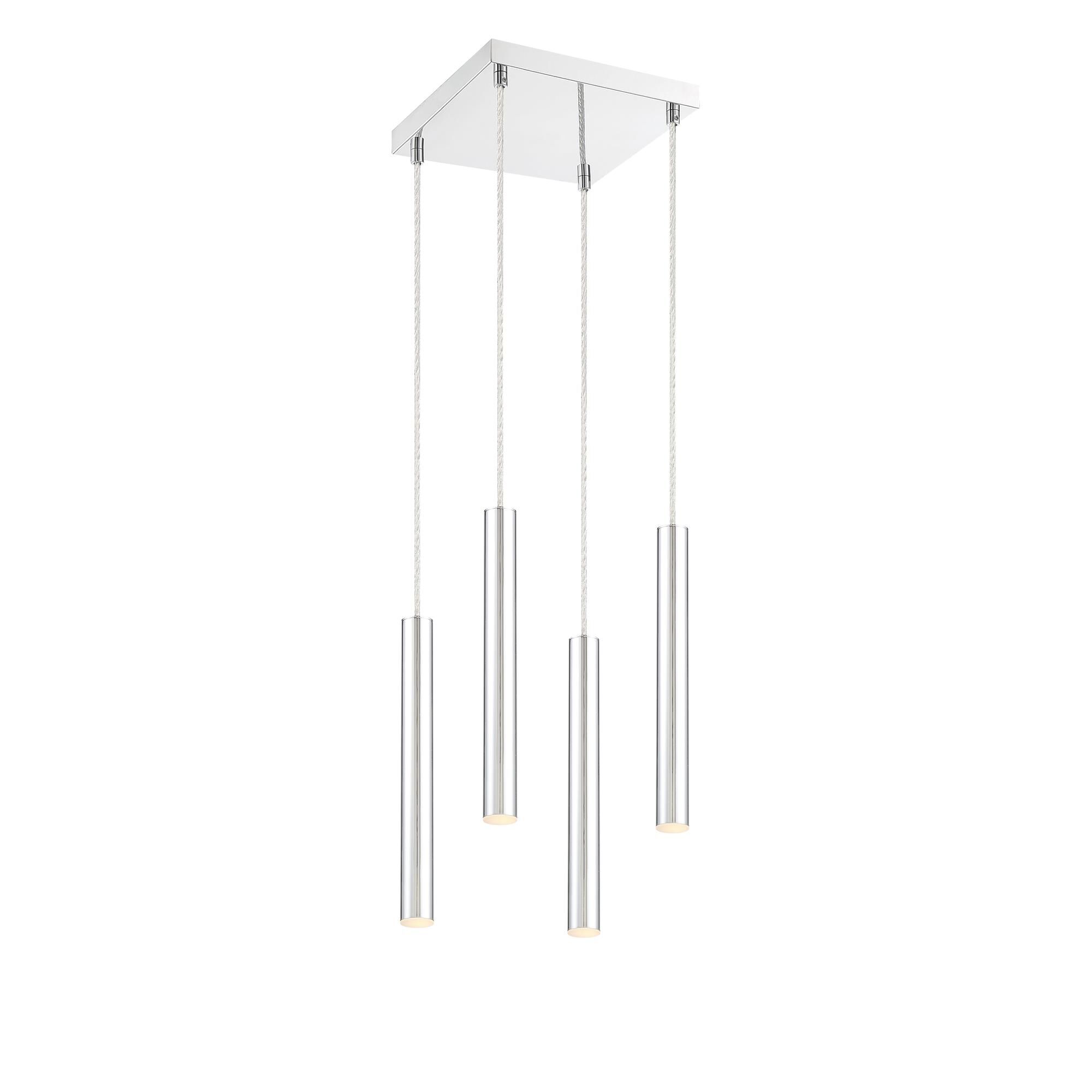 Shown in Chrome finish and Steel glass and Steel shade