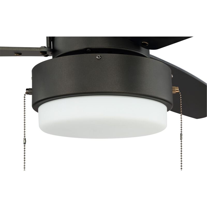 Intrepid 52 Inch Ceiling Fan with Light Kit by Craftmade