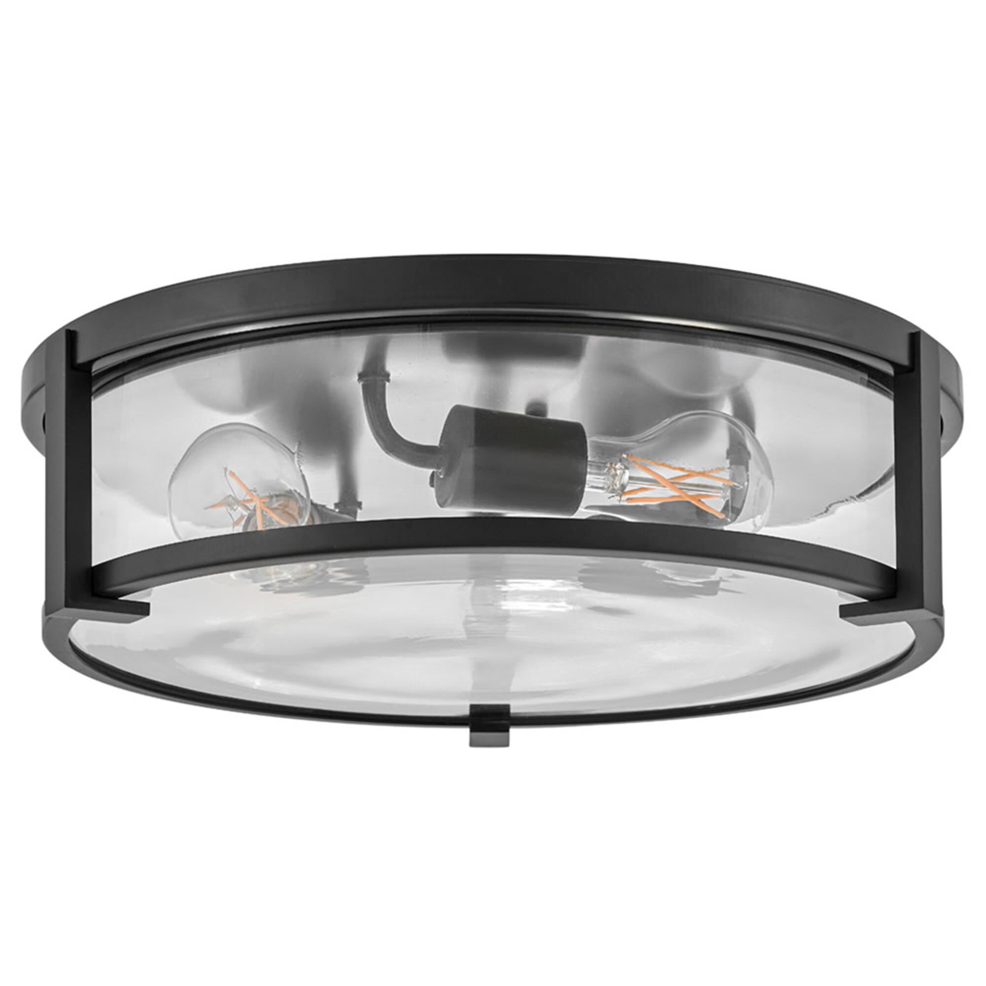 Lowell 16 Inch 3 Light Flush Mount,