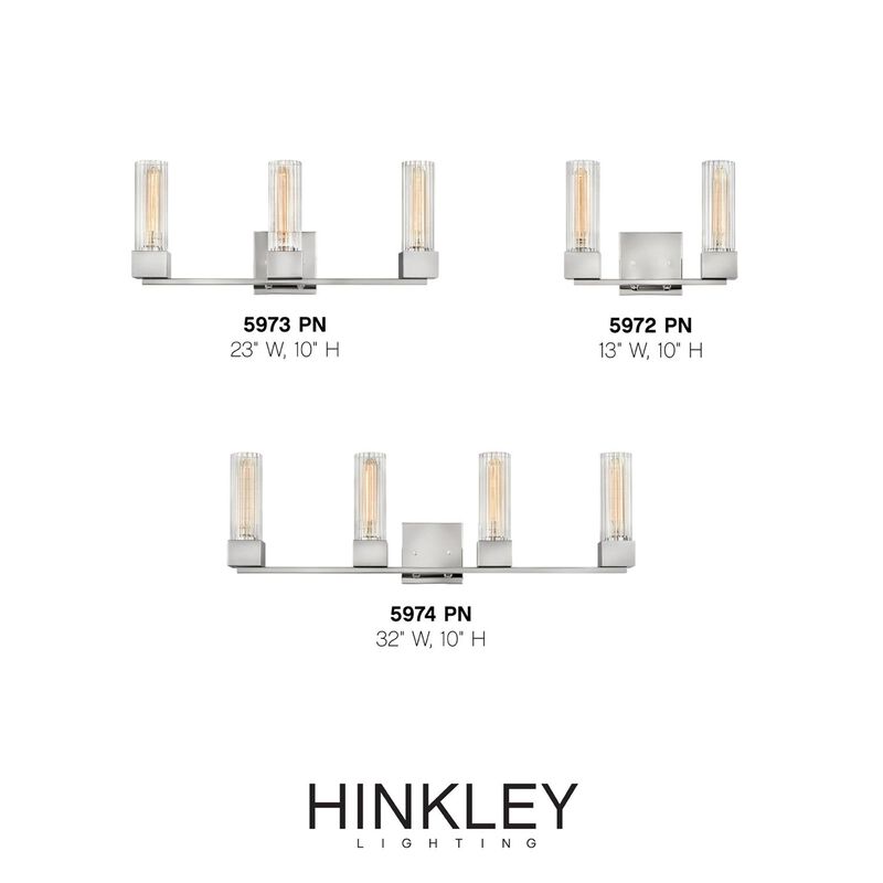 Xander 13 Inch 2 Light Bath Vanity Light by Hinkley Lighting