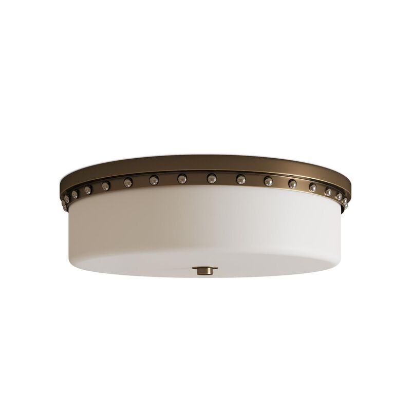 Barnabe 18 Inch Flush Mount by Currey and Company
