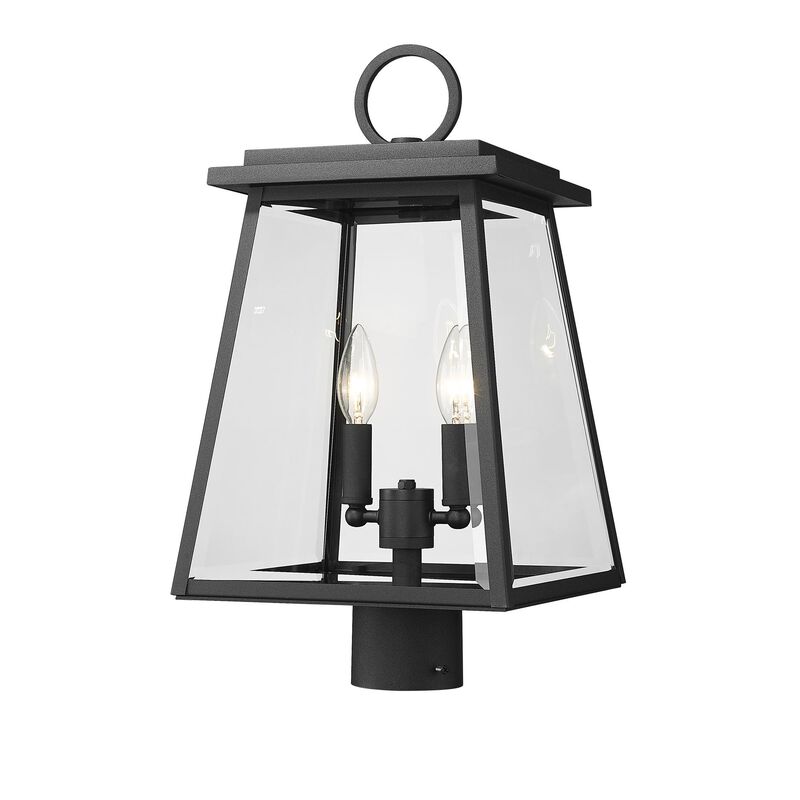 Broughton 19 Inch Outdoor Post Lamp by Z-Lite