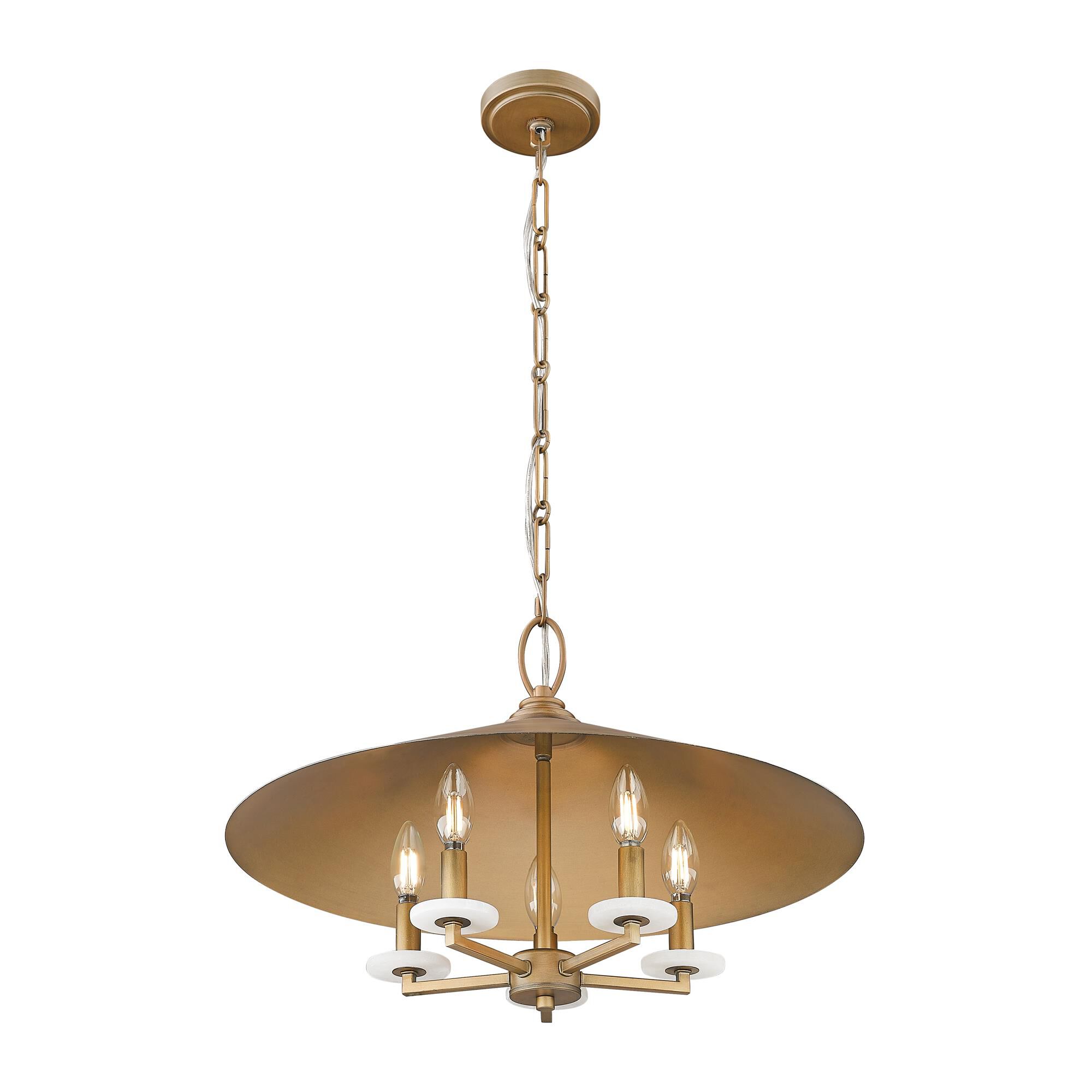 Shown in Signature Gold finish and Signature Gold glass and Signature Gold shade