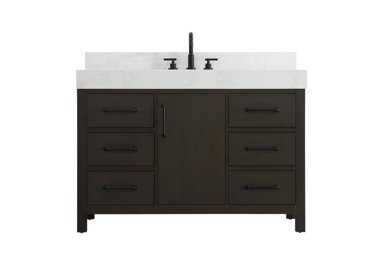 Nathan 48 Inch Bath Vanity by Elegant Dcor