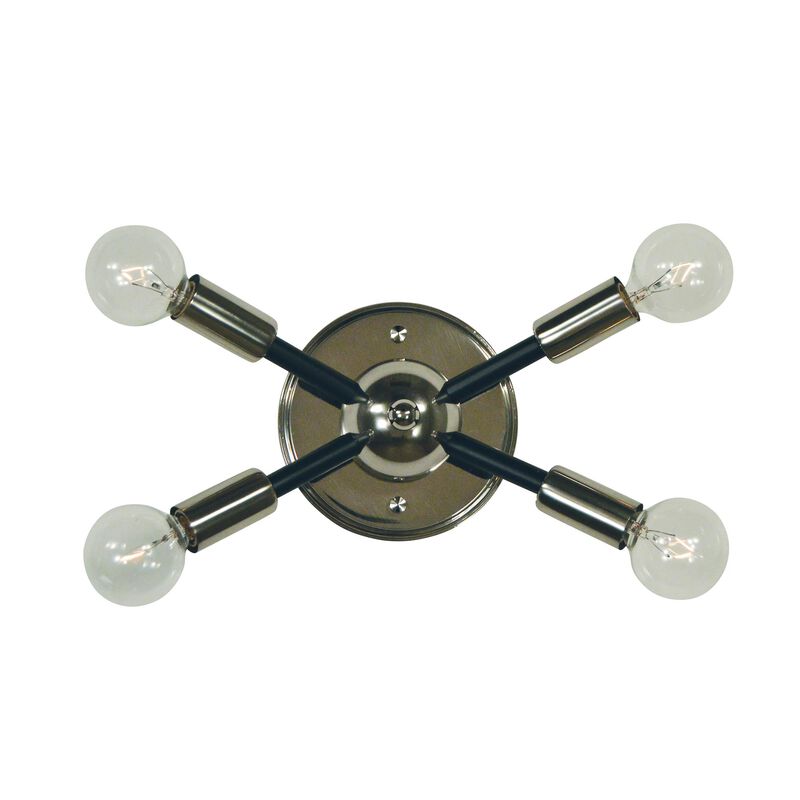Simone 14 Inch 4 Light Bath Vanity Light by Framburg