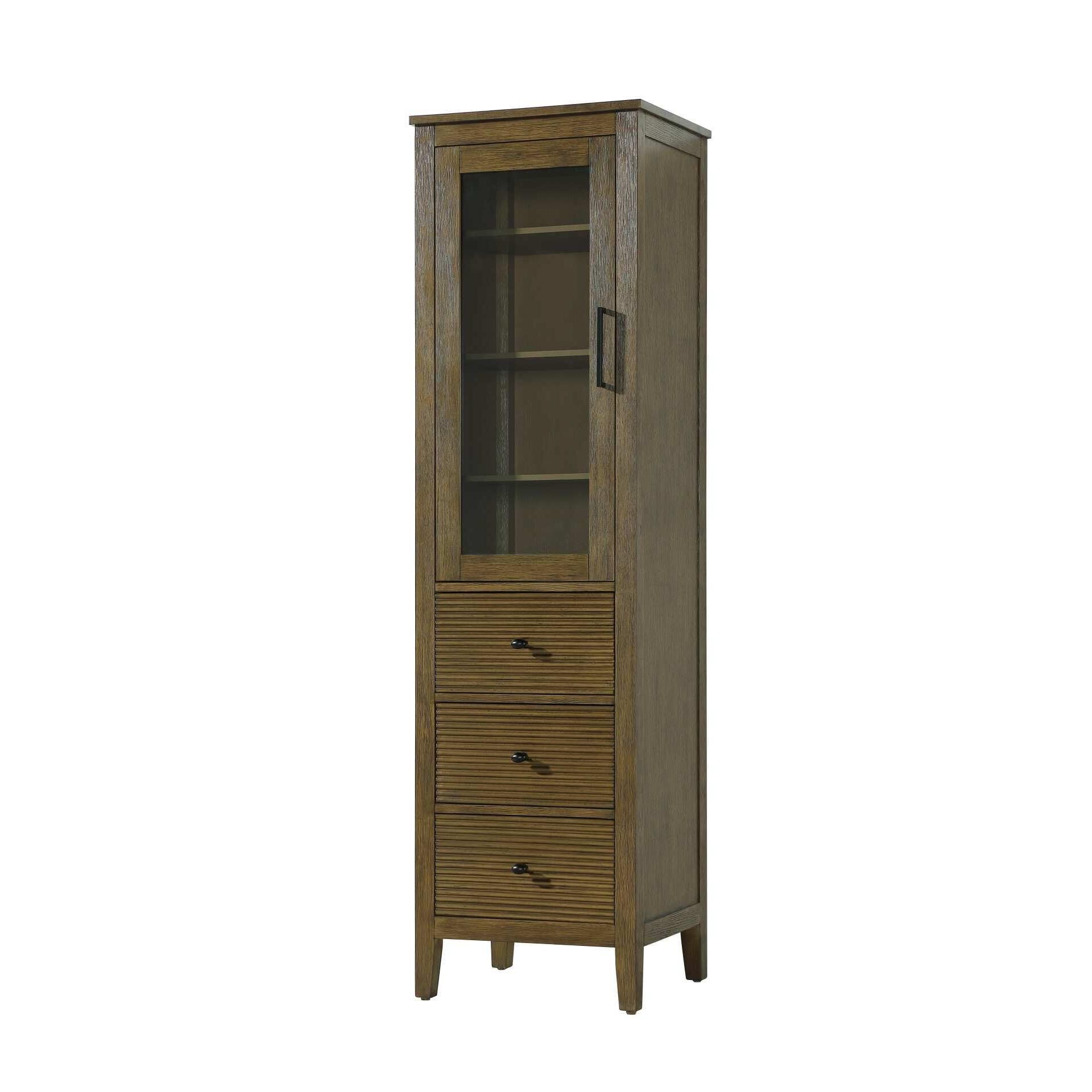 Shown in Hazel Oak finish