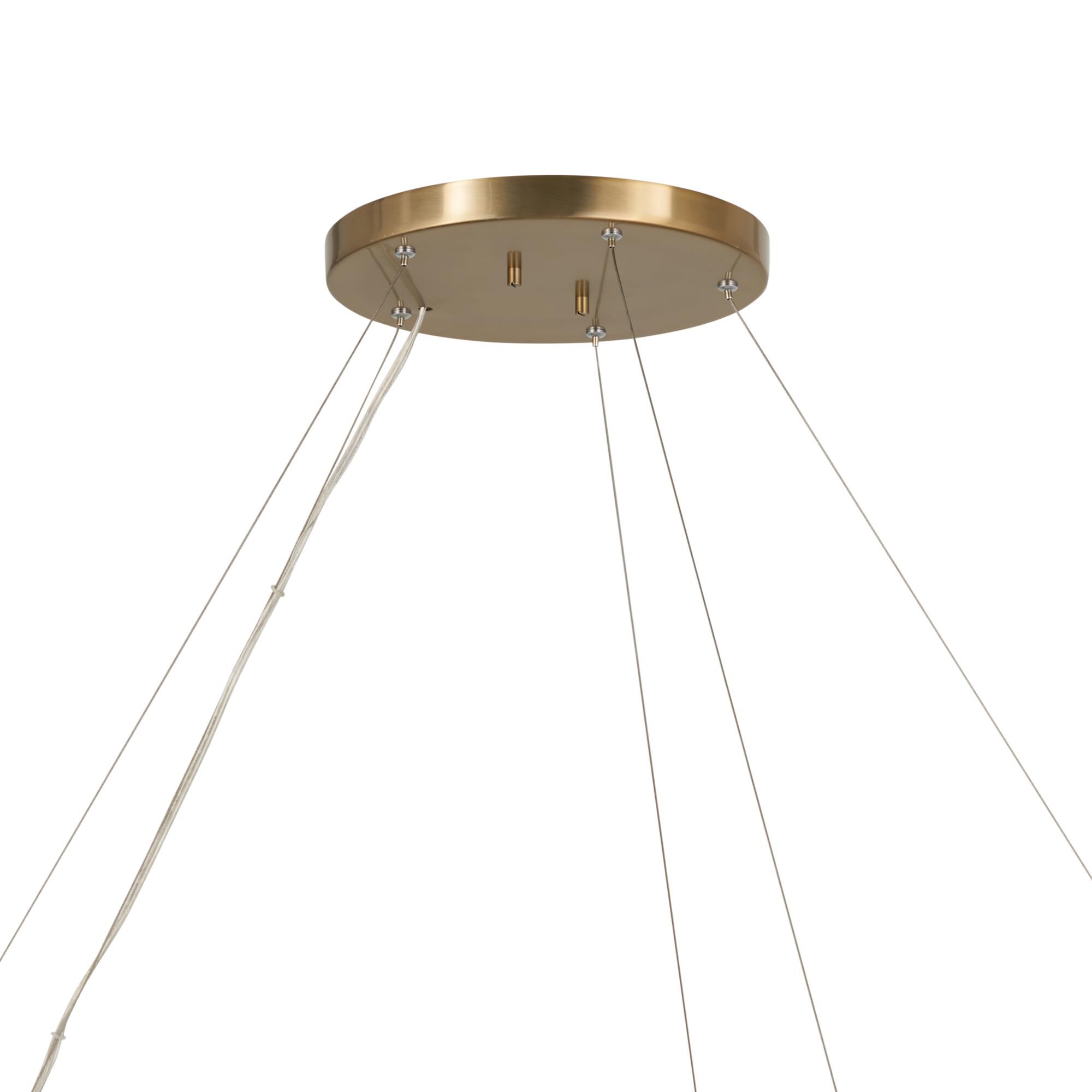Shown in Brushed Natural Brass finish