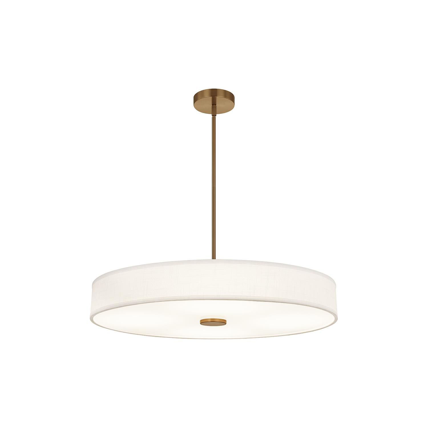 Textile Genova 36 Inch Large Pendant by Justice Design Group