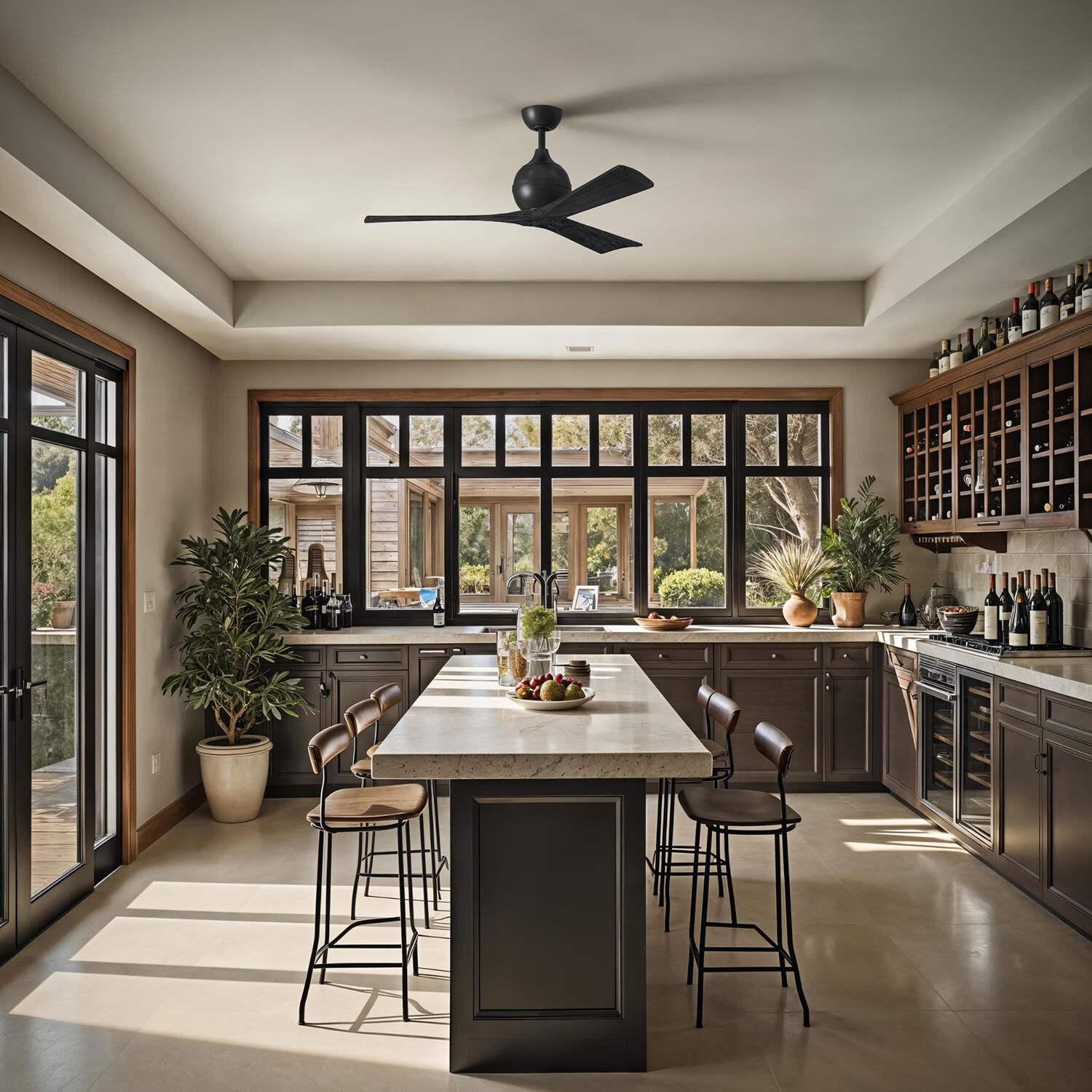 Irene 52 Inch 3 Blade Ceiling Fan by Matthews Fan Company