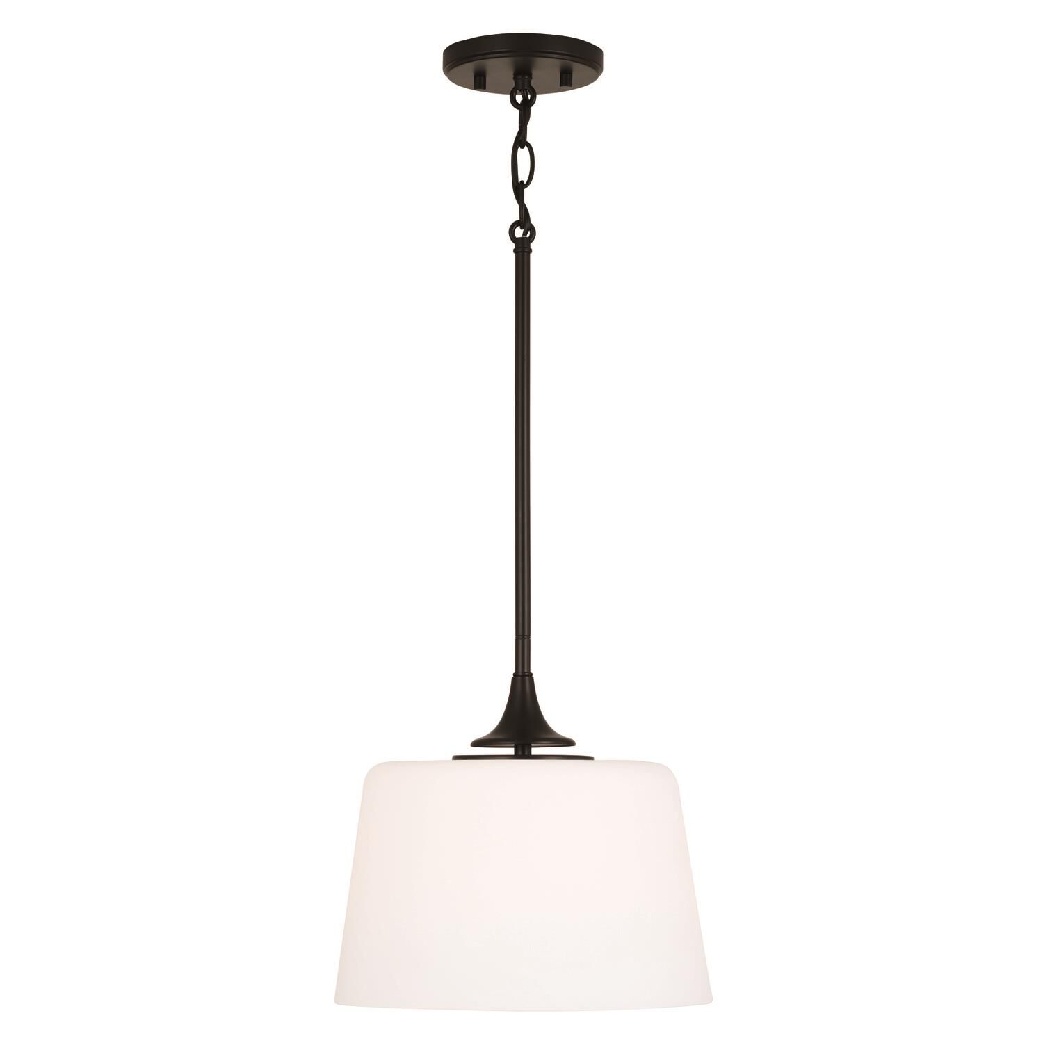 Presley 11 Inch 1 Light Semi Flush Mount by Homeplace by Capital Lighting Fixture Company