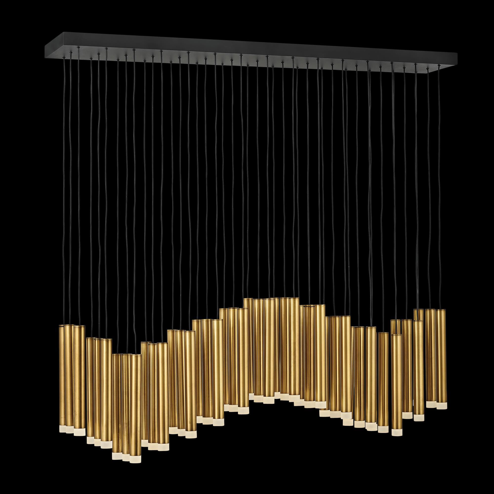 Harmony 48 Inch 45 Light LED Linear Suspension Light by Fredrick Ramond