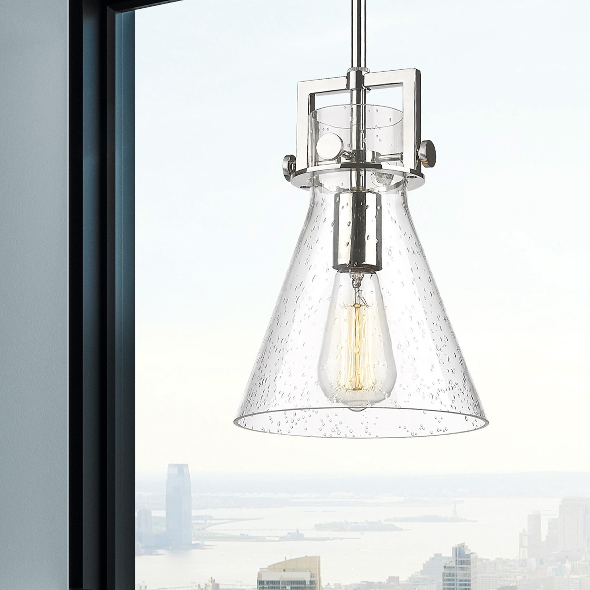 Bruno Marashlian Newton Cone 8 Inch Mini Pendant by Innovations Lighting