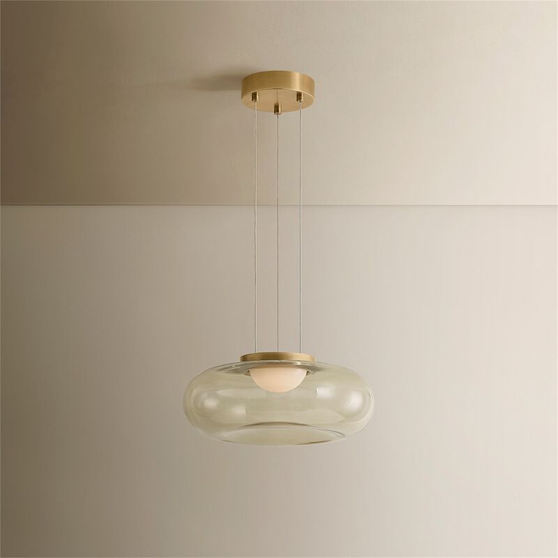 Opalesce Small Pendant Light by Sonneman