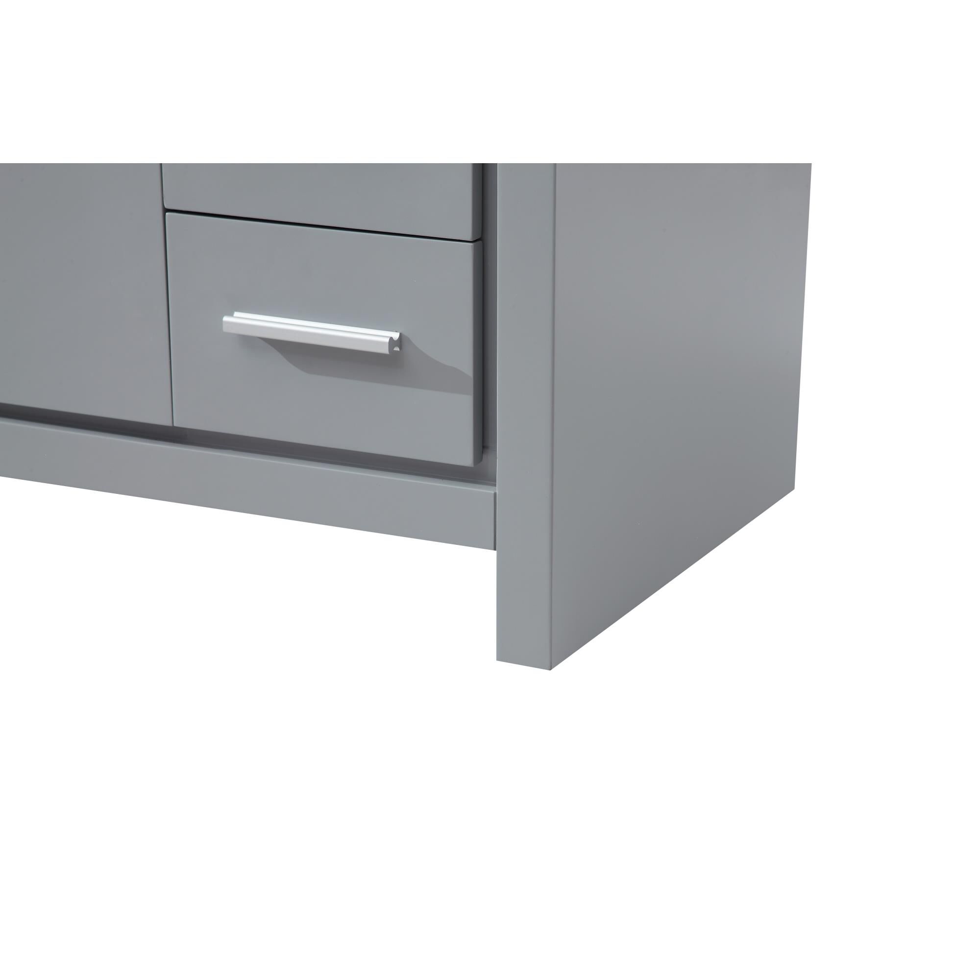 Shown in Grey finish