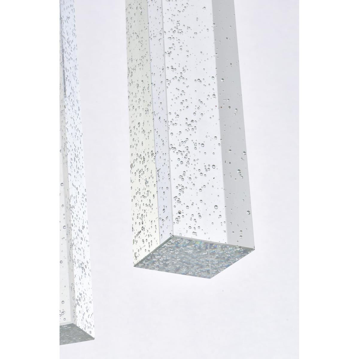 Weston 36 Inch 8 Light LED Linear Suspension Light by Elegant Lighting