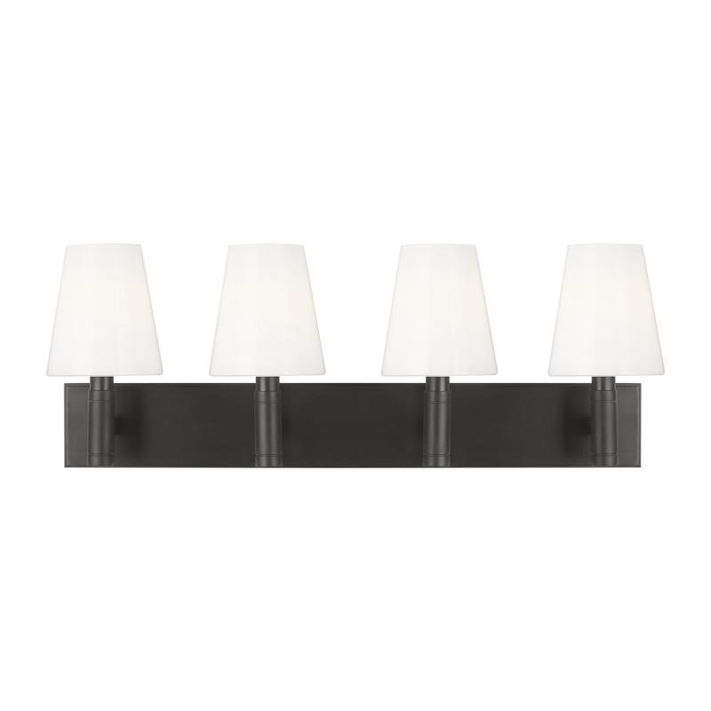 Thomas O'Brien Beckham Classic 29 Inch 4 Light Bath Vanity Light by Visual Comfort Studio