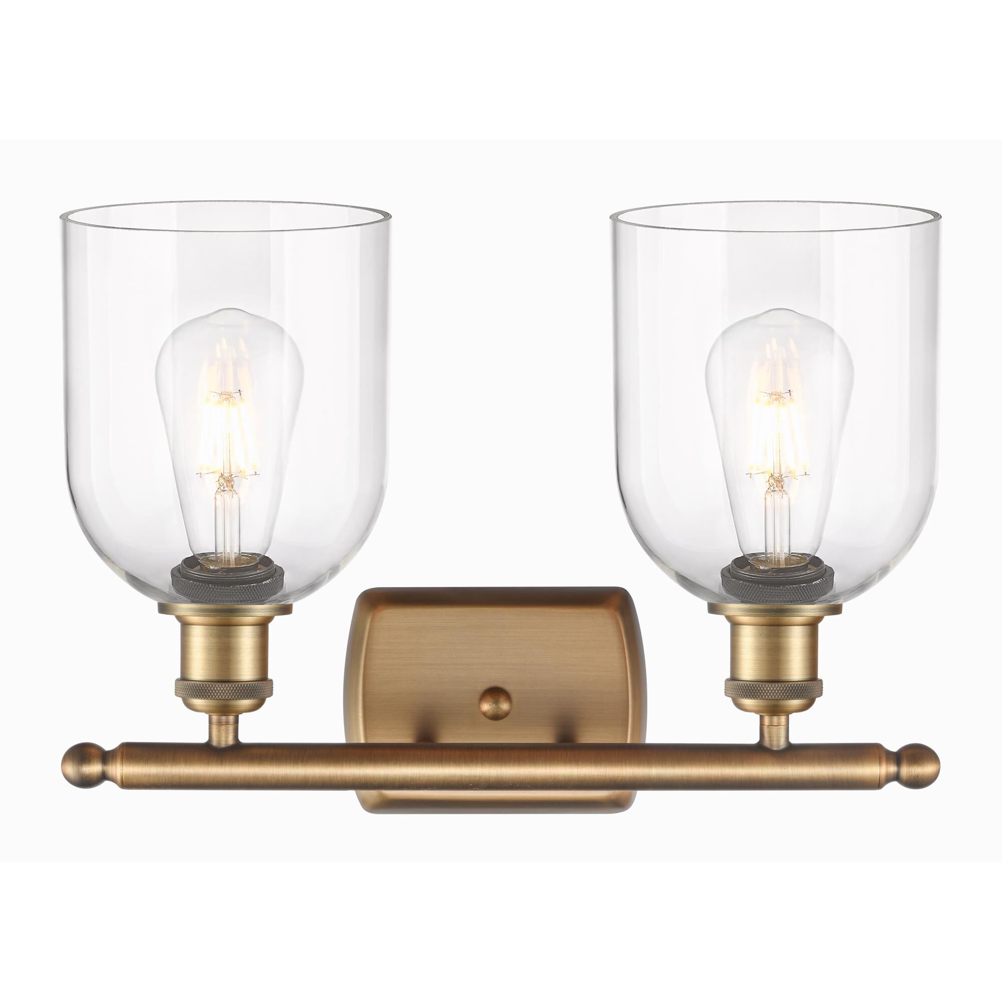 Shown in Brushed Brass finish