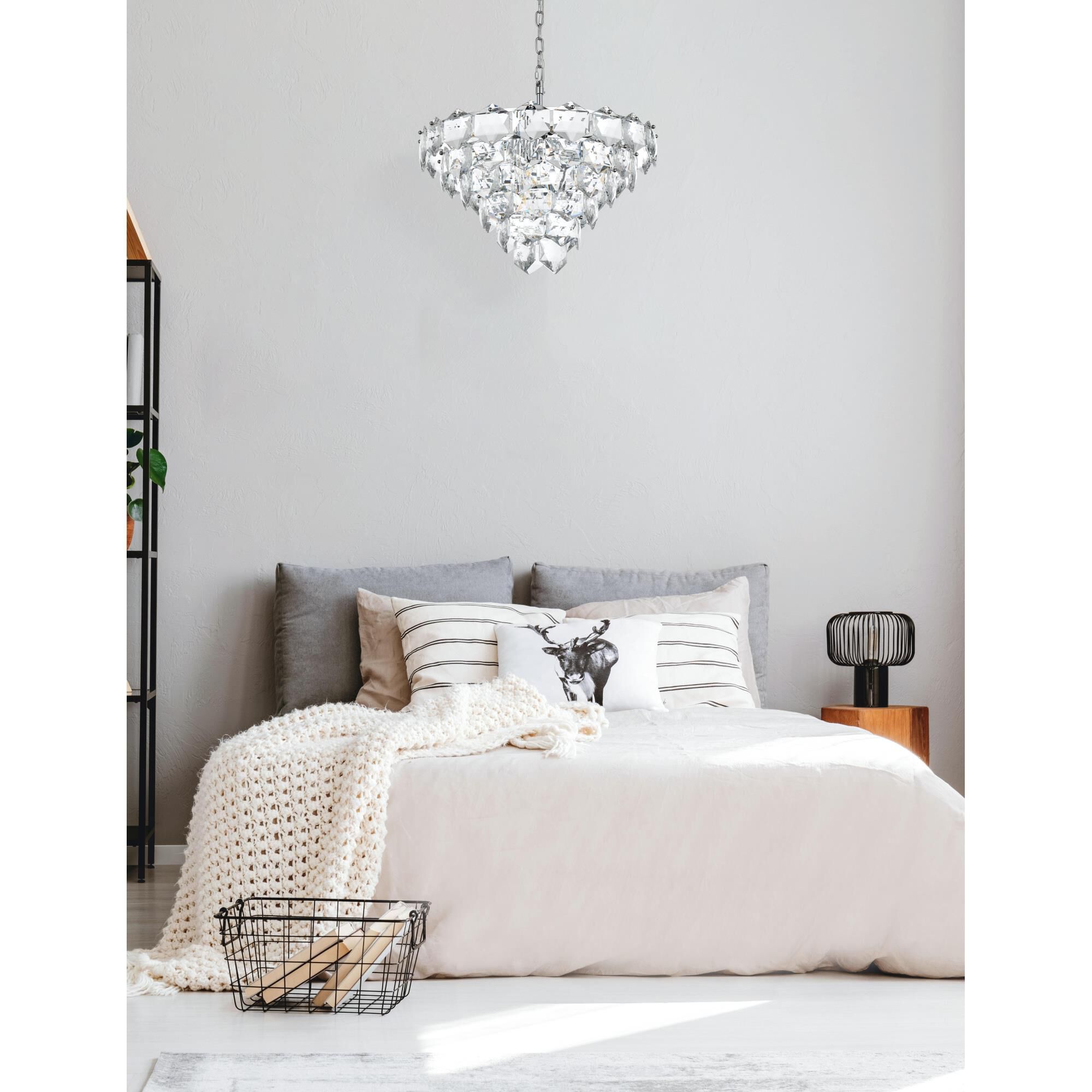 Adaline 24 Inch Chandelier by Elegant Lighting