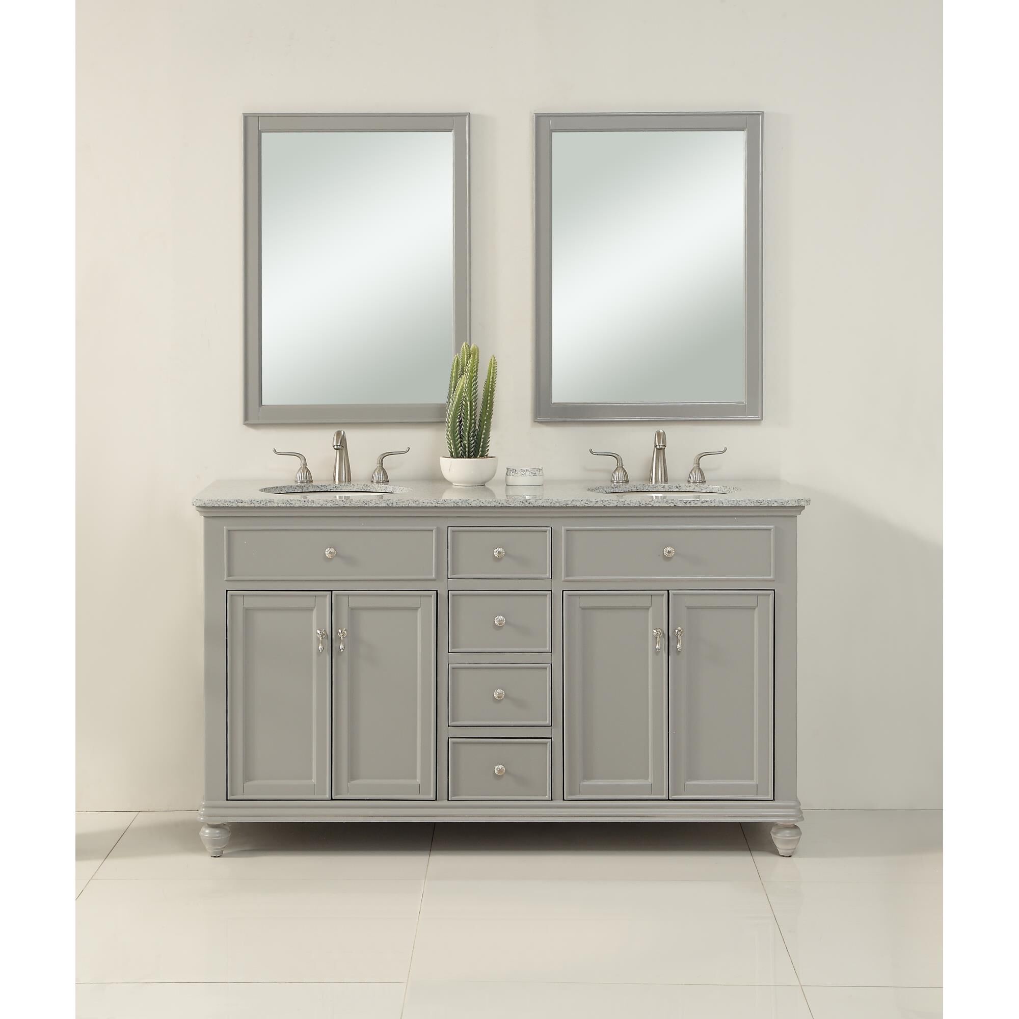 Shown in Light Grey finish