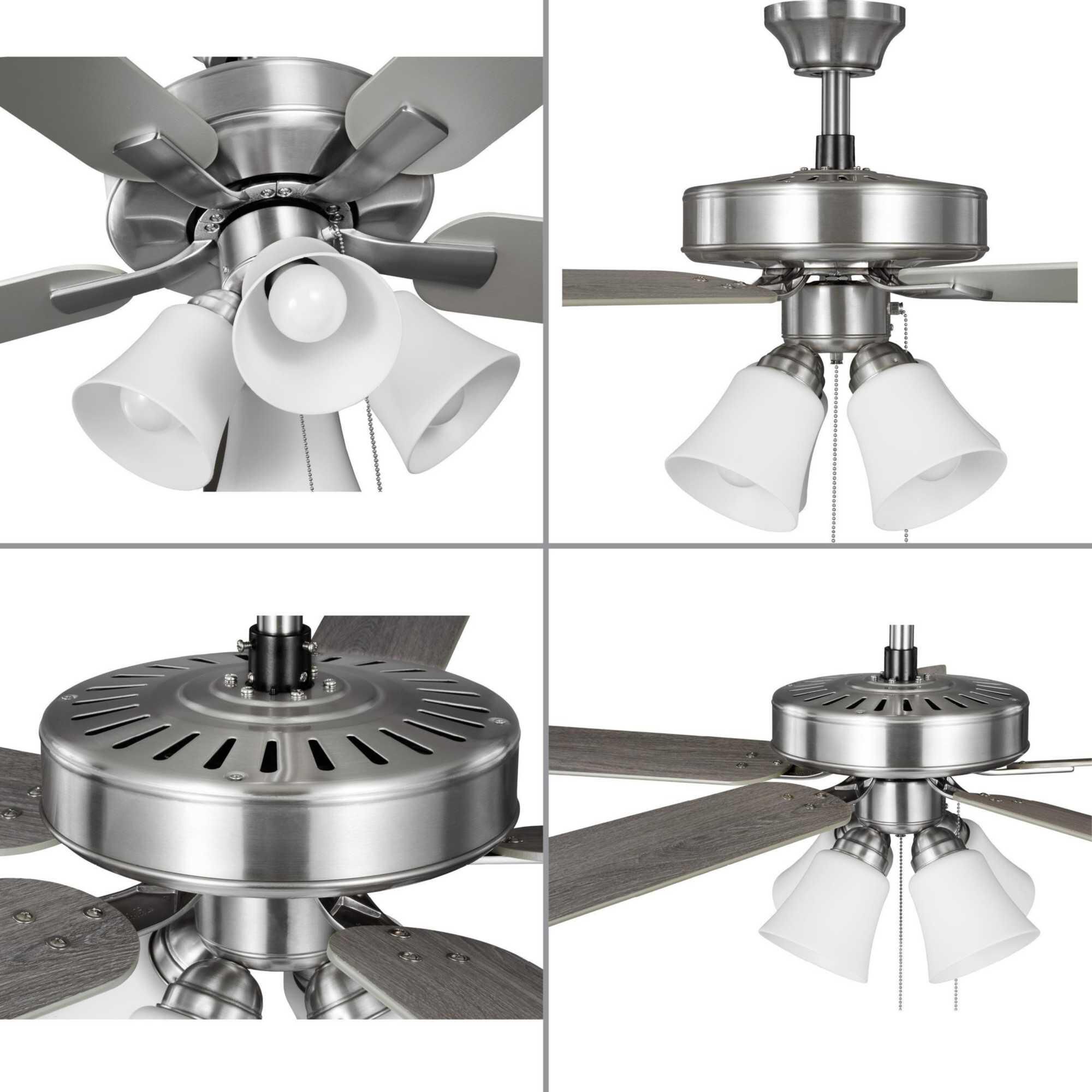 Shown in Brushed Nickel finish and Etched White glass