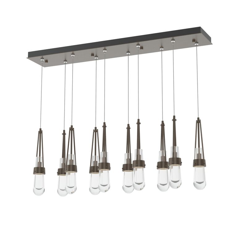 Link 44 Inch Linear Chandelier by Hubbardton Forge