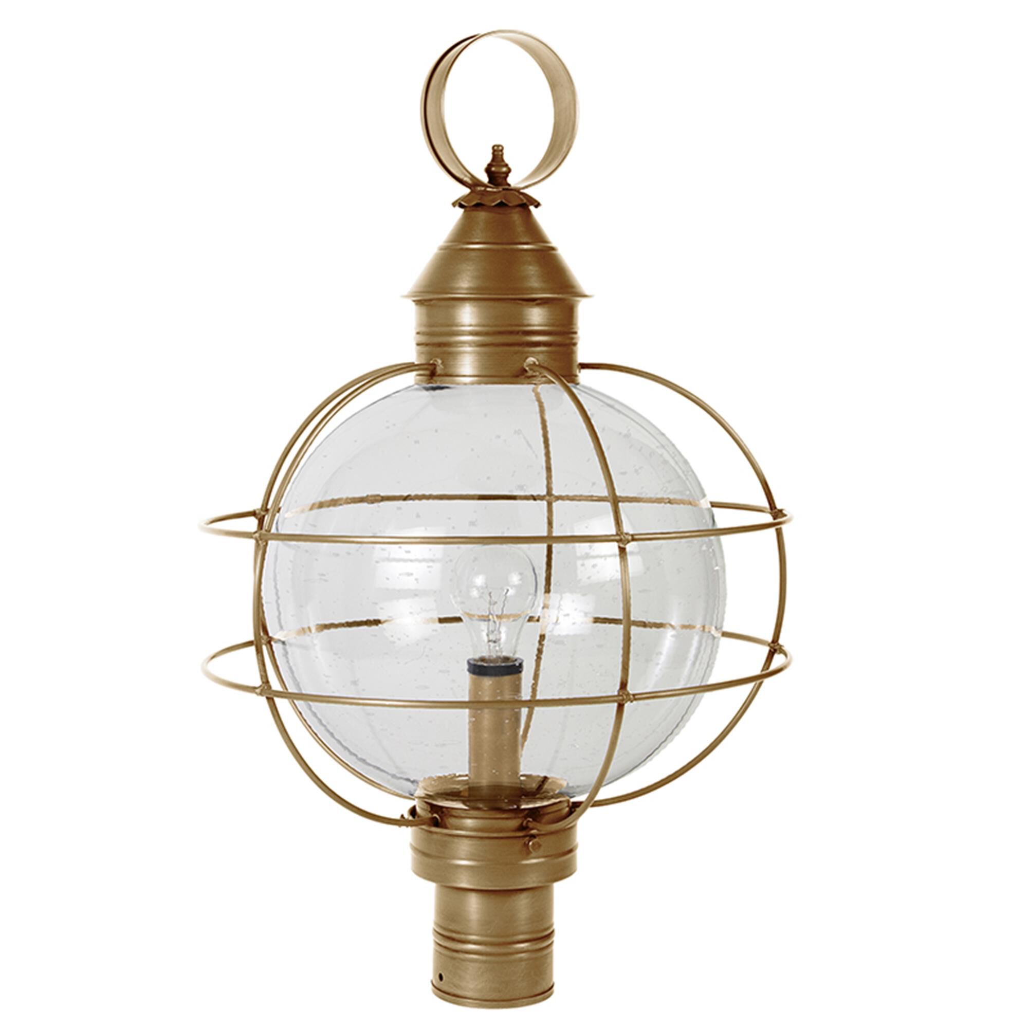 Onion 25 Inch 1 Light Outdoor Post Lamp,