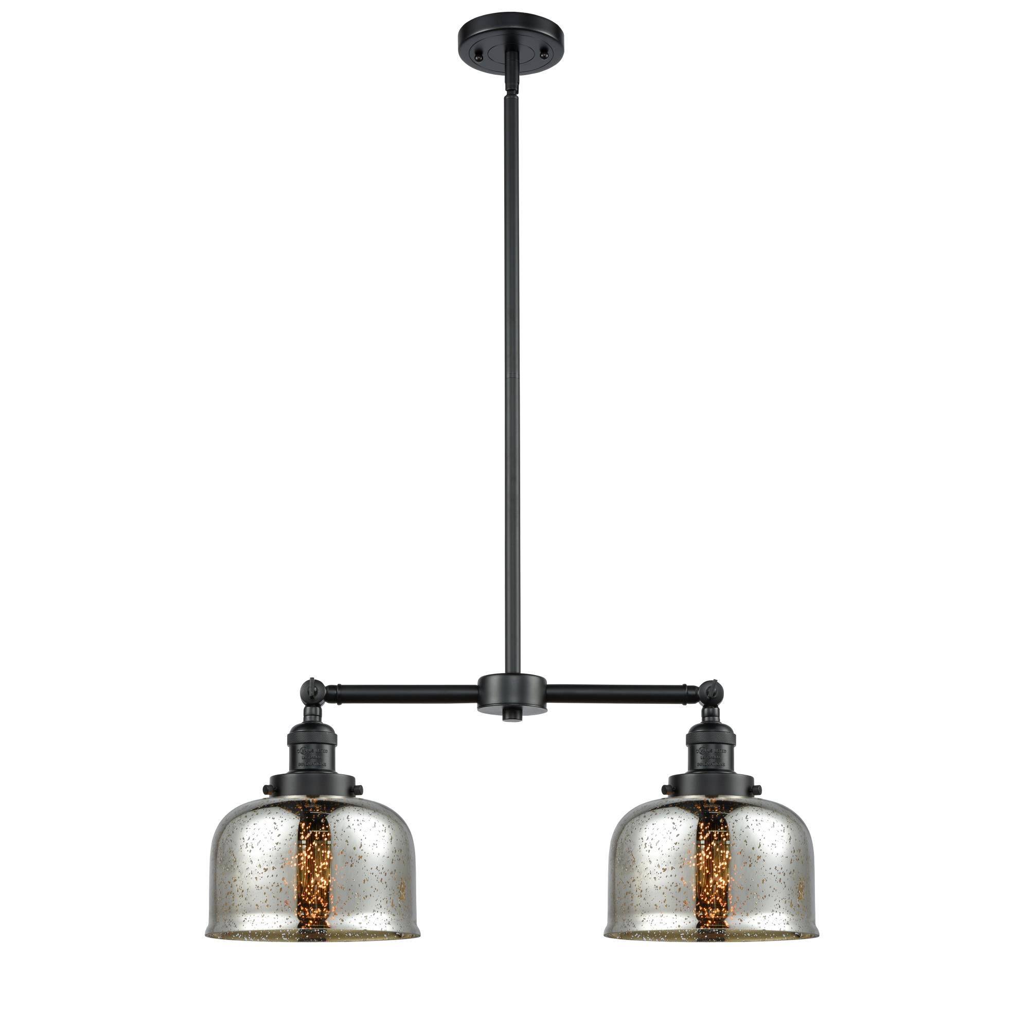 Bruno Marashlian Large Bell 21 Inch 2 Light Mini Chandelier by Innovations Lighting