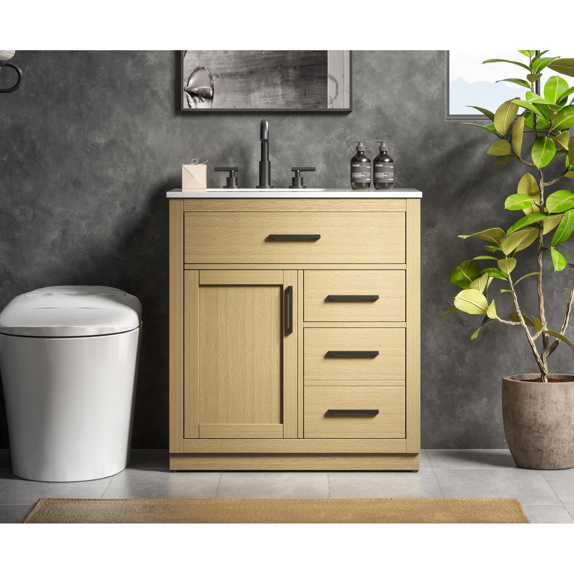 Shown in Honey Brown finish