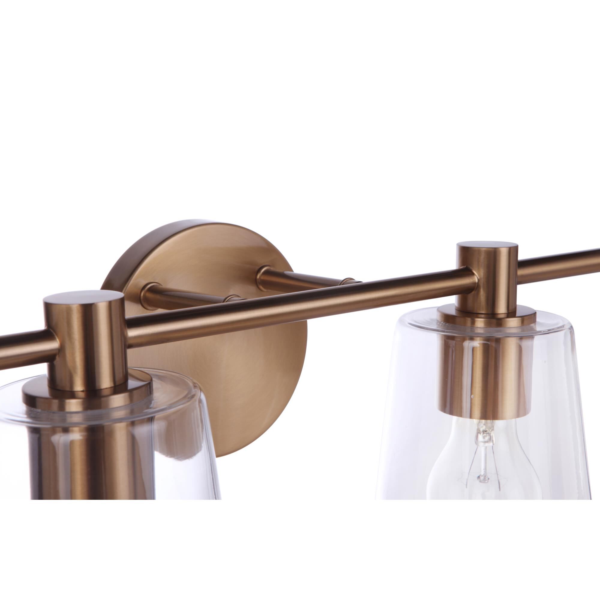 Shown in Satin Brass finish