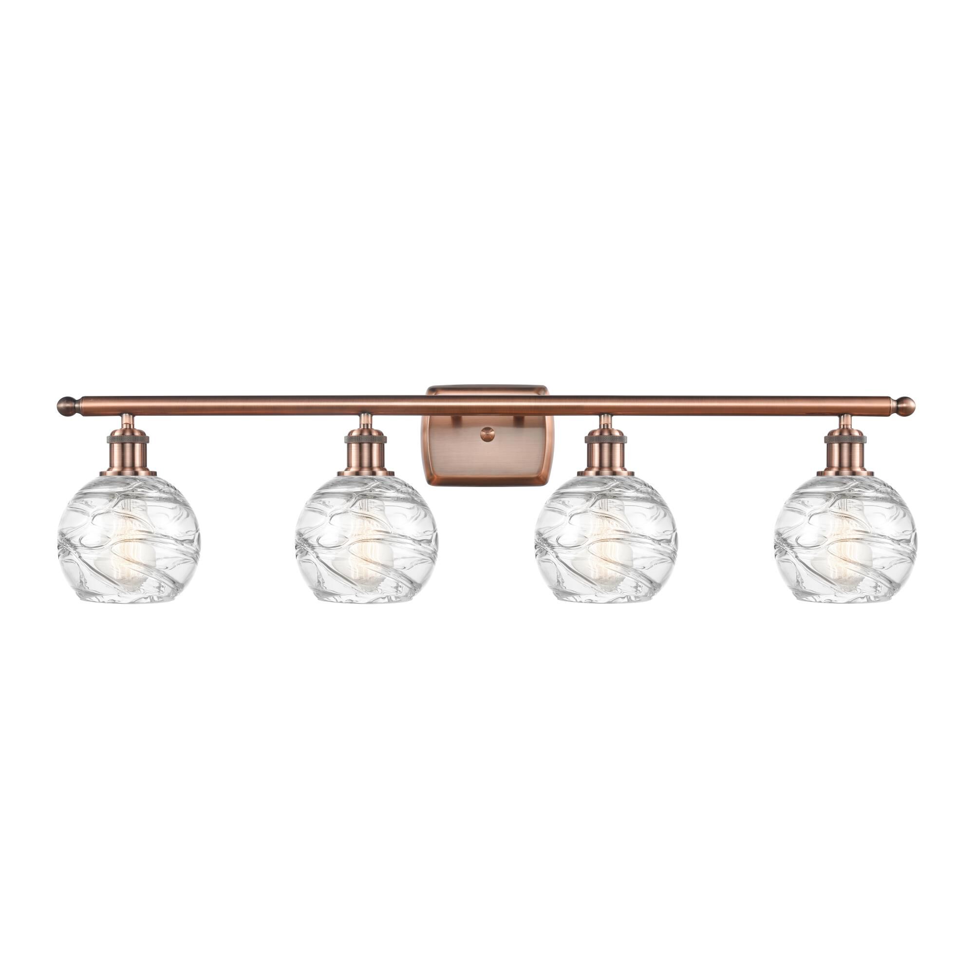 Bruno Marashlian Athens Deco Swirl 36 Inch Bath Vanity Light by Innovations Lighting