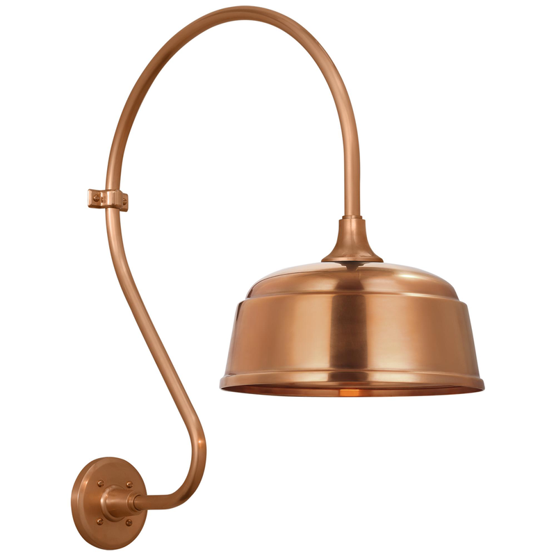 Thomas O'Brien Academy Barn Light 27 Inch Outdoor Wall Light by Visual Comfort Signature Collection