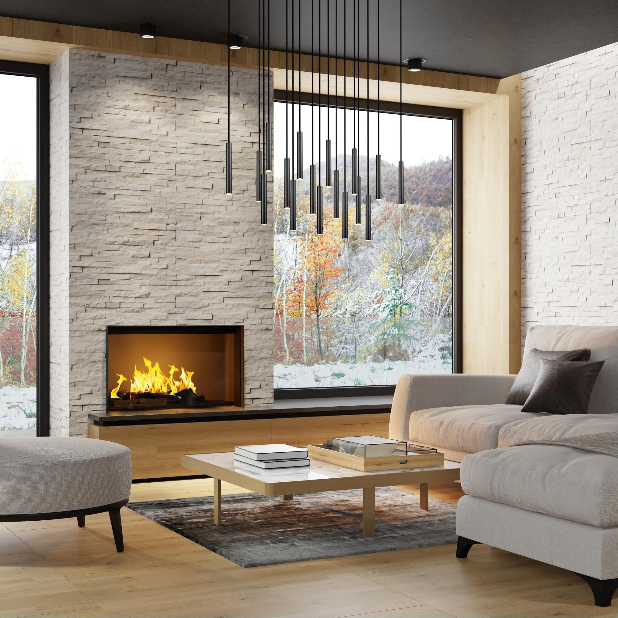 Forest 42 Inch Linear Suspension Light by Z Lite