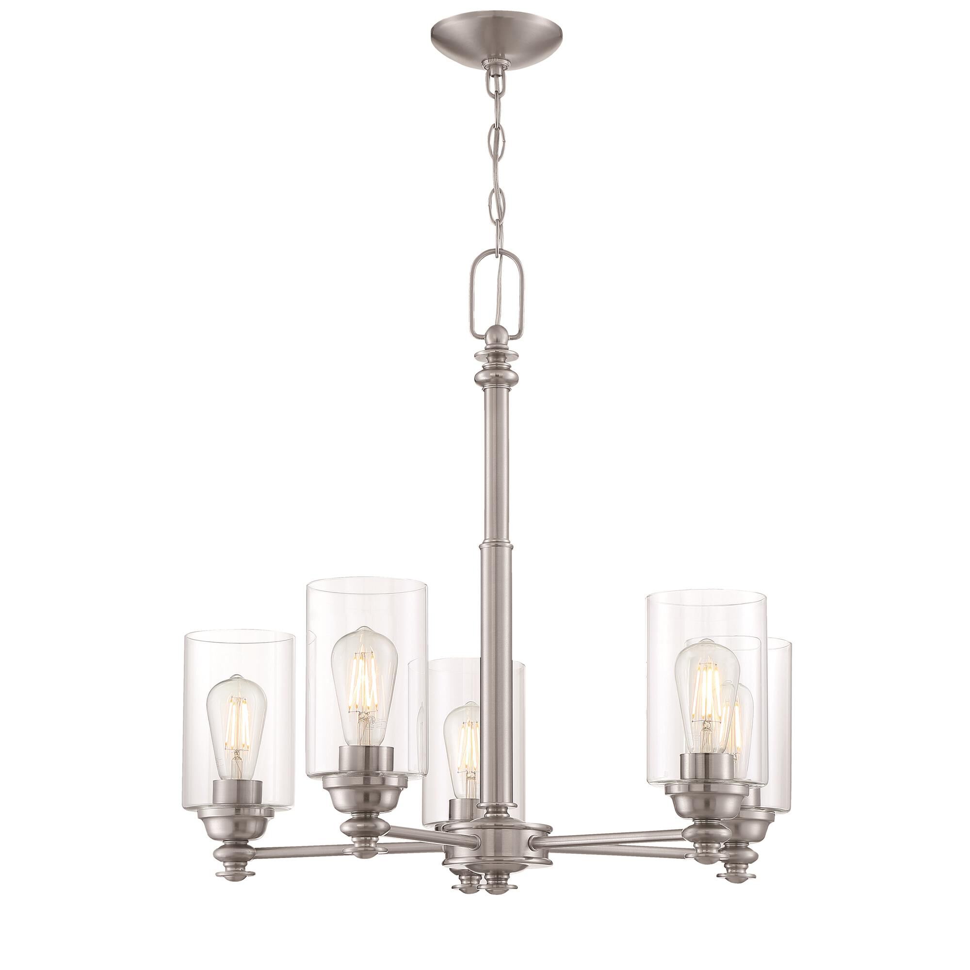Shown in Brushed Polished Nickel finish