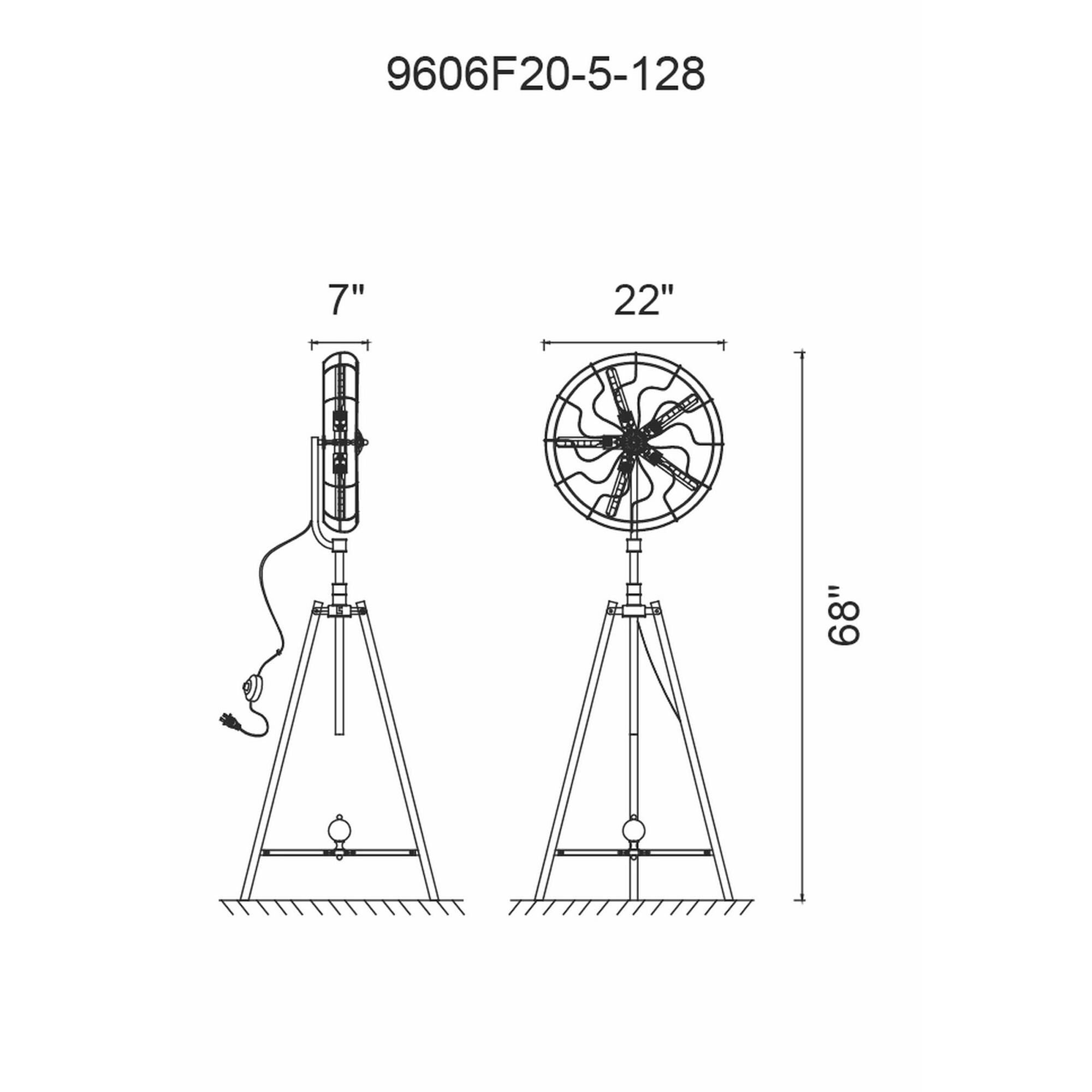 Shown in Antique Copper finish