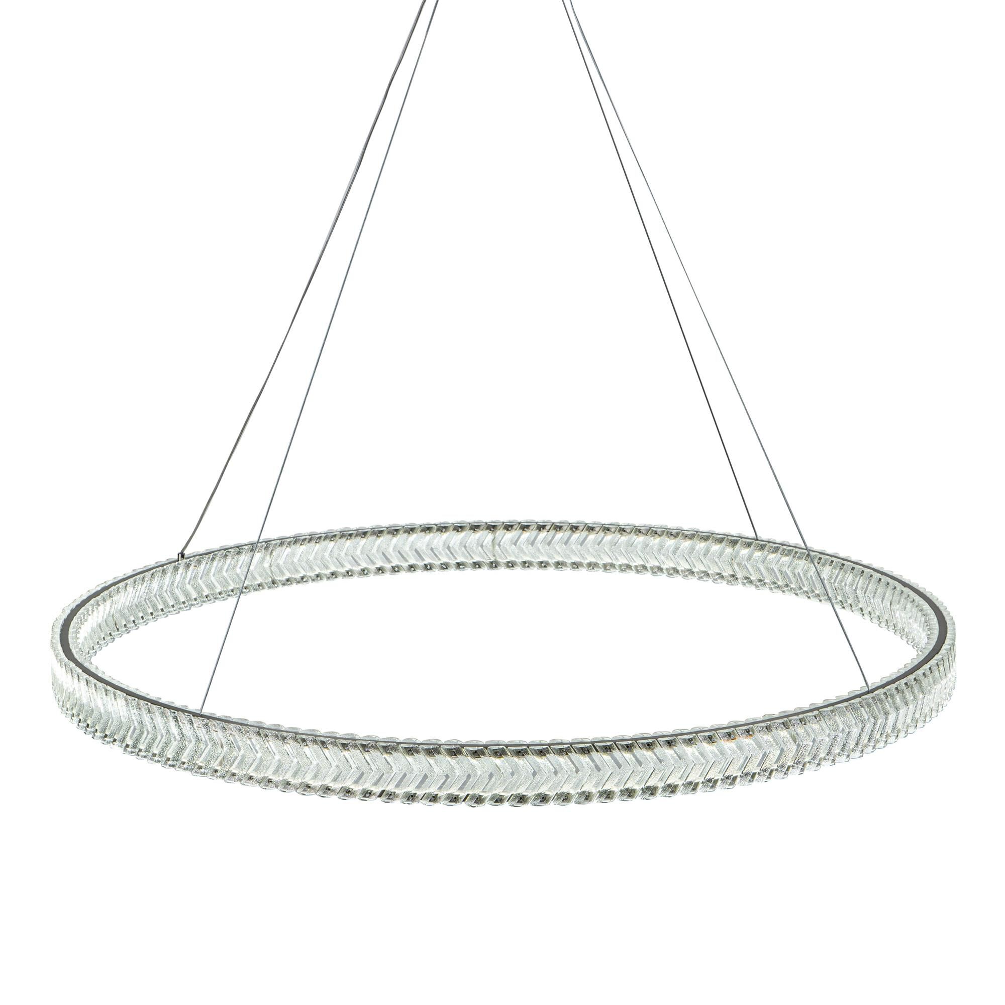 Chevron 39 Inch Chandelier by Artcraft