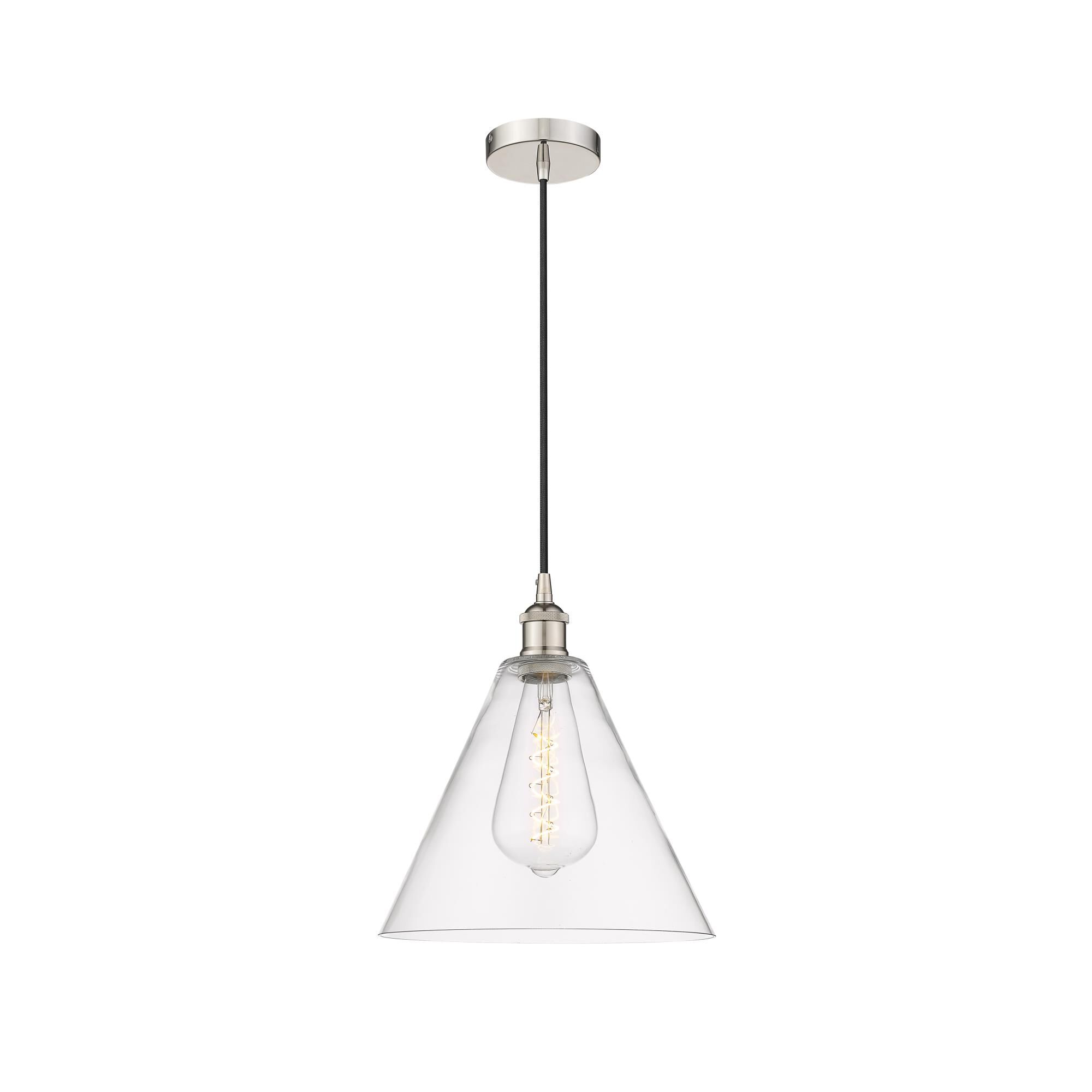 Innovations Lighting Bruno Marashlian Edison Cone 12 Inch Mini Pendant