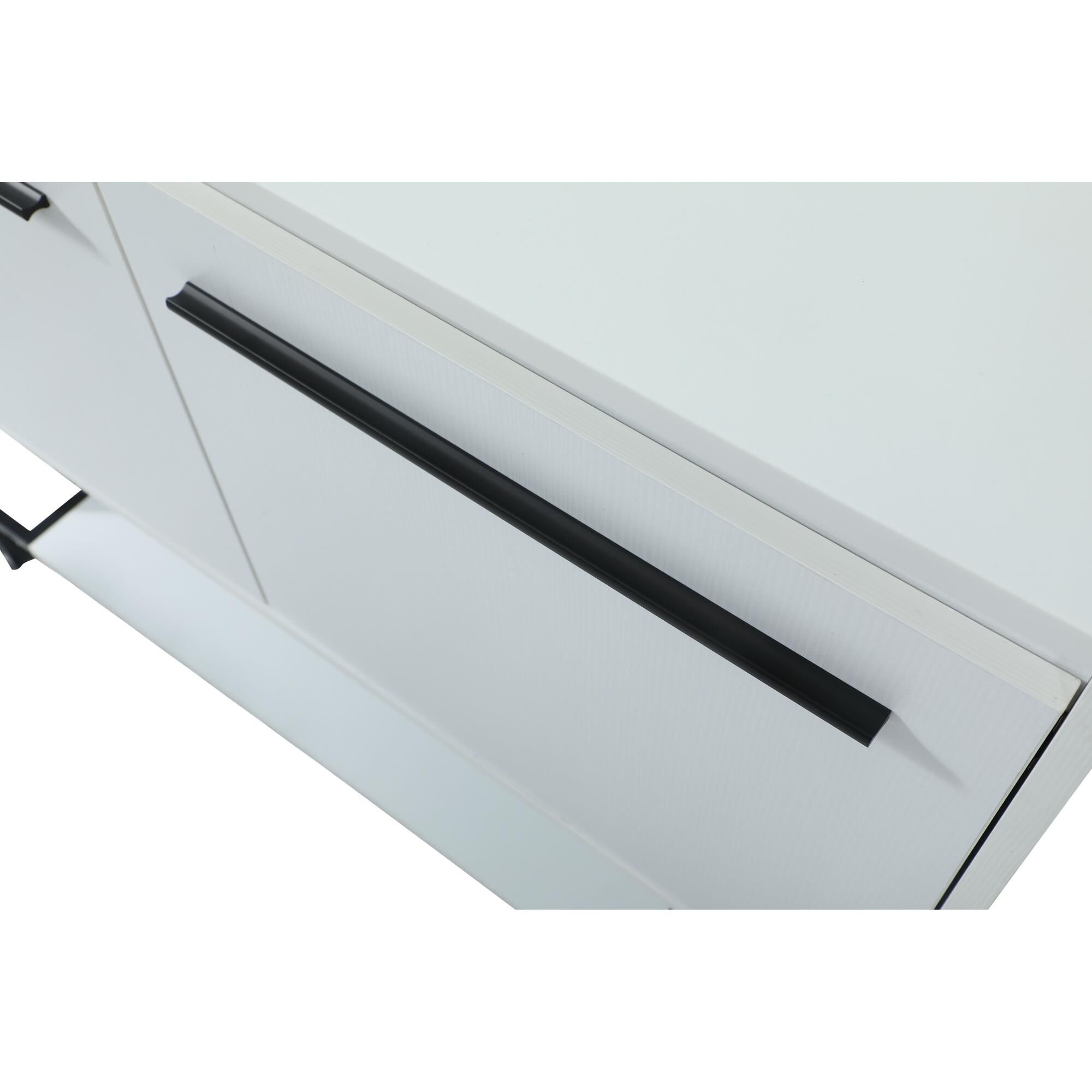 Shown in White finish