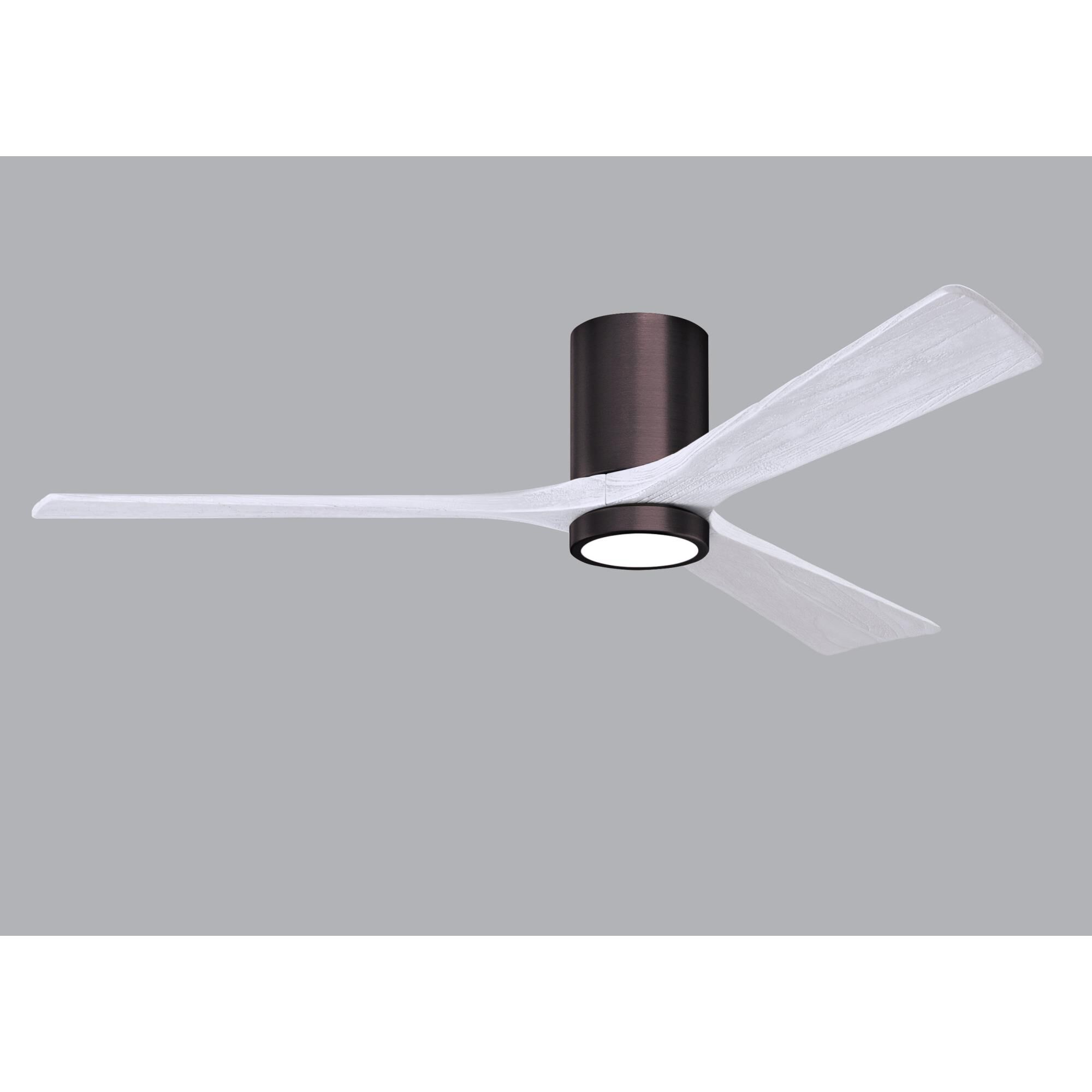Irene 60 Inch Flush Mount Fan with Light Kit by Matthews Fan Company