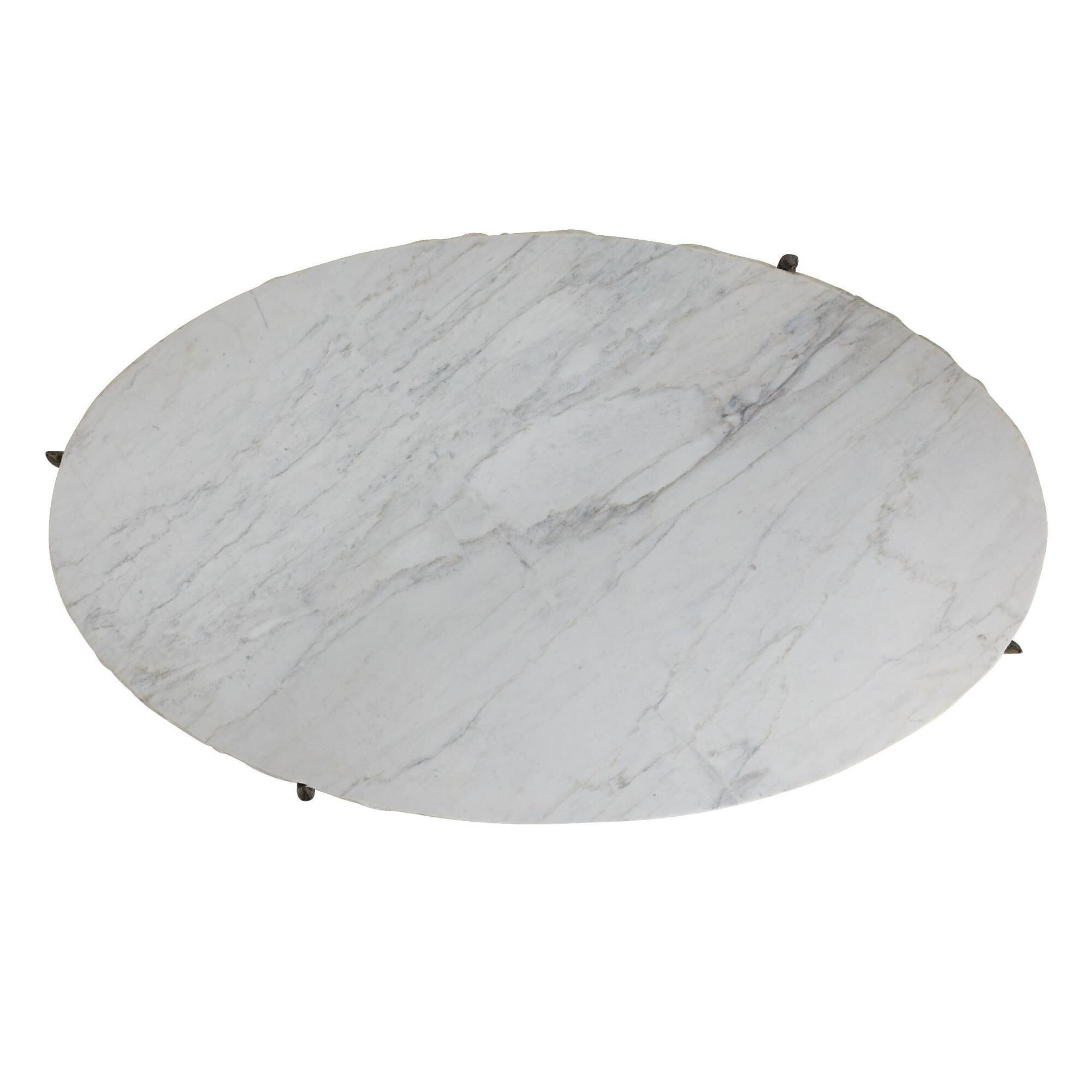 Shown in White Marble and Antique Bronze finish