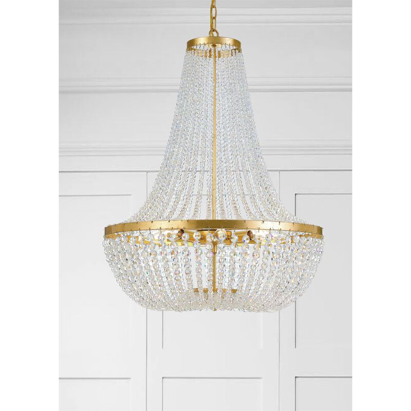 Rylee 31 Inch Chandelier by Crystorama