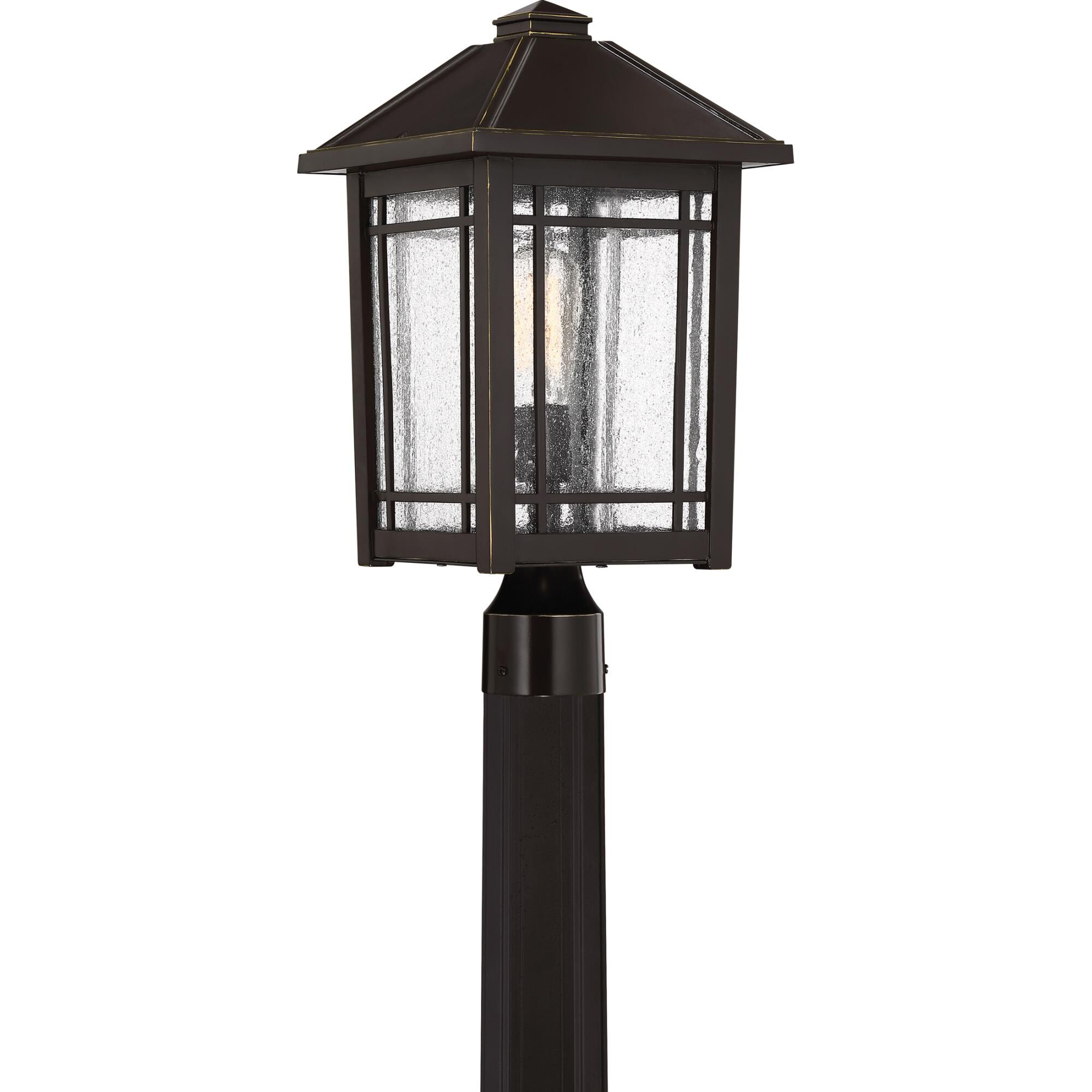 Quoizel Cedar Point 18 Inch Tall Outdoor Post Lamp